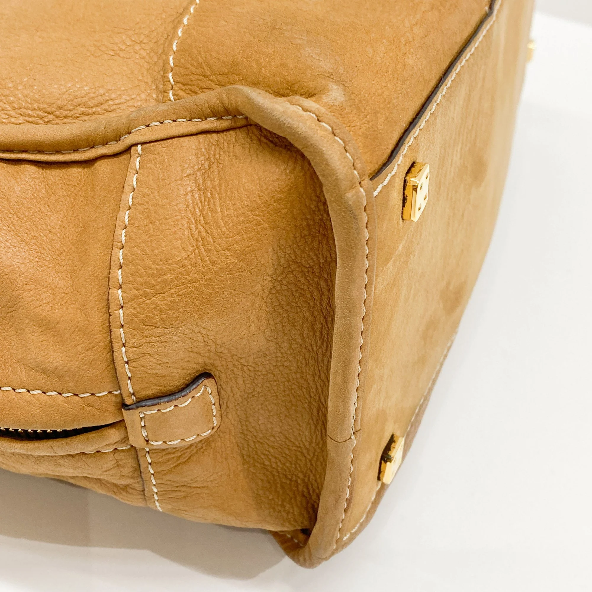 Amazona Brown Leather Hand Bag - Image 11