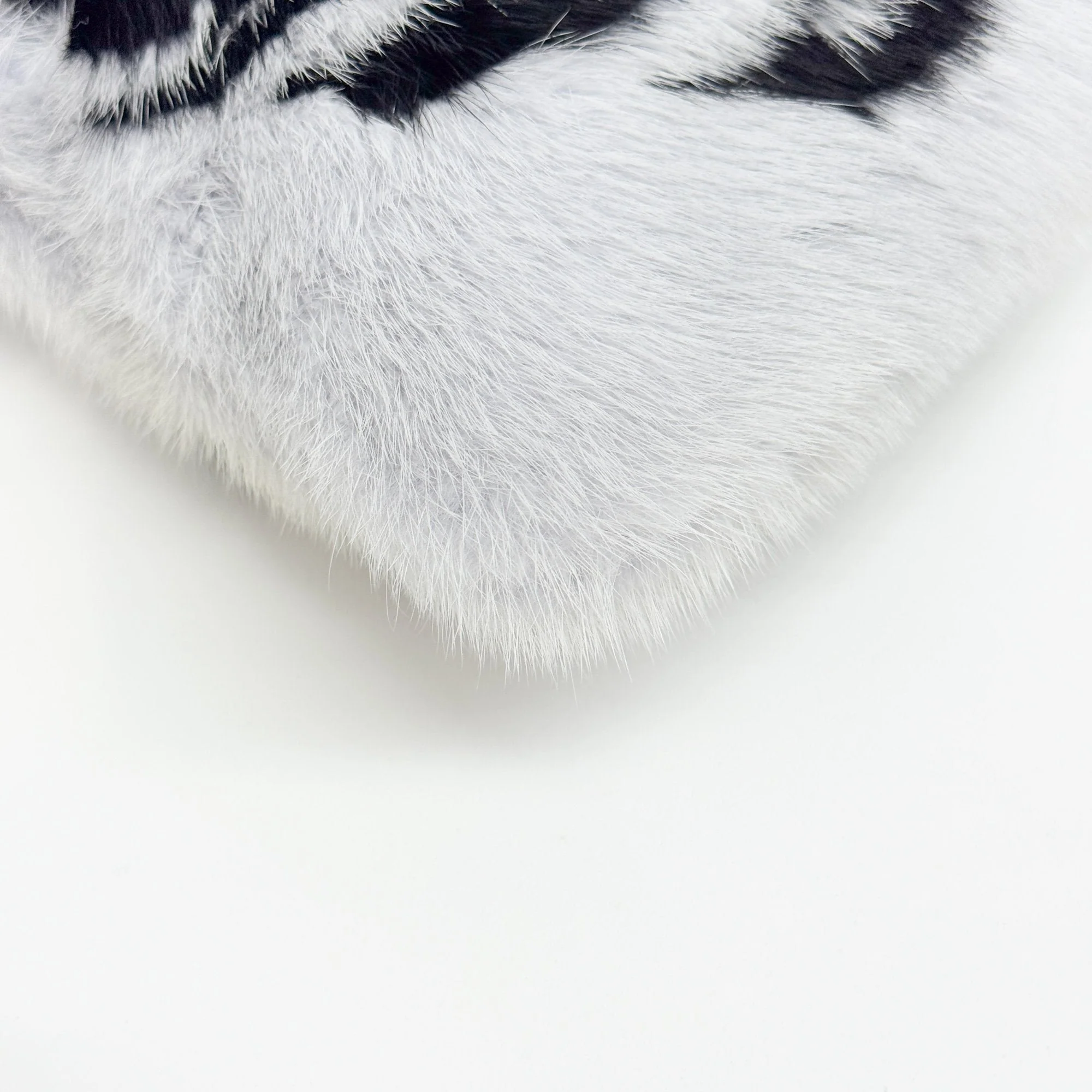 Baby Blue Mink Fur Clutch Bag - Image 11