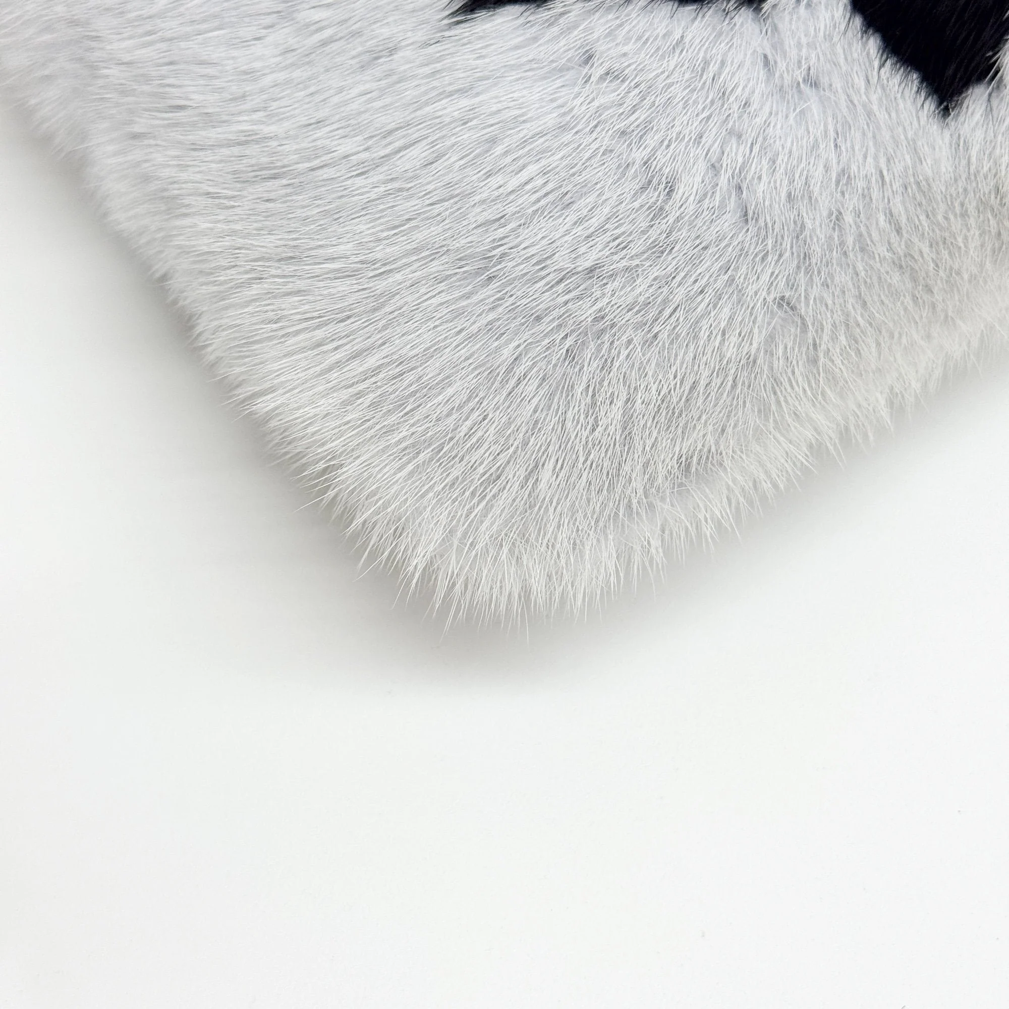 Baby Blue Mink Fur Clutch Bag - Image 12