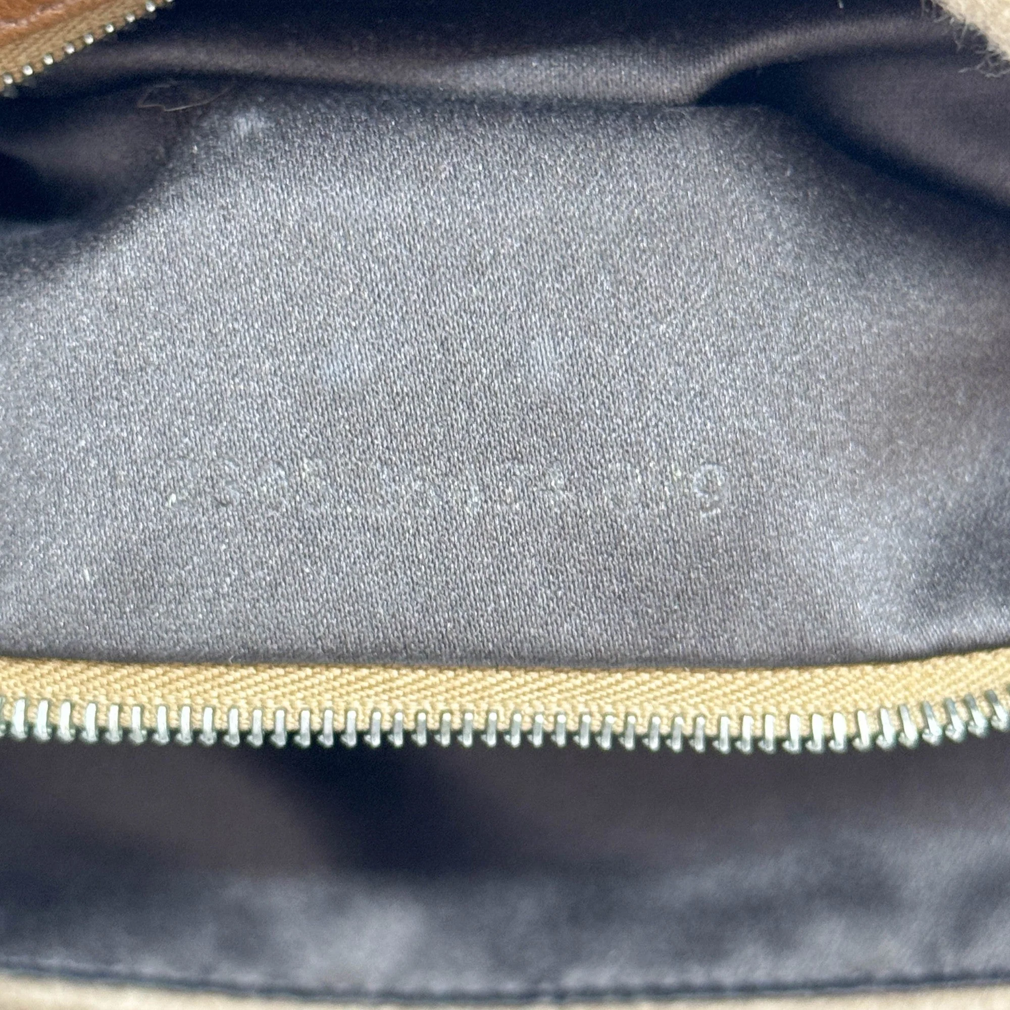 Baguette Beige Cashmere Shoulder Bag - Image 14