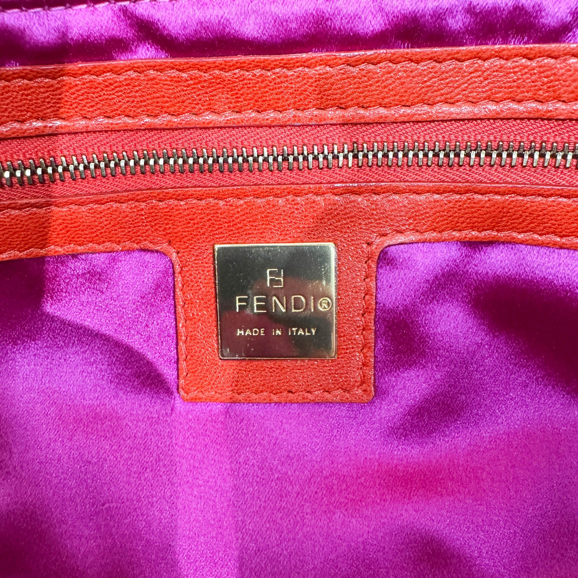 Baguette Burnt Orange Suede Shoulder Bag - Image 21