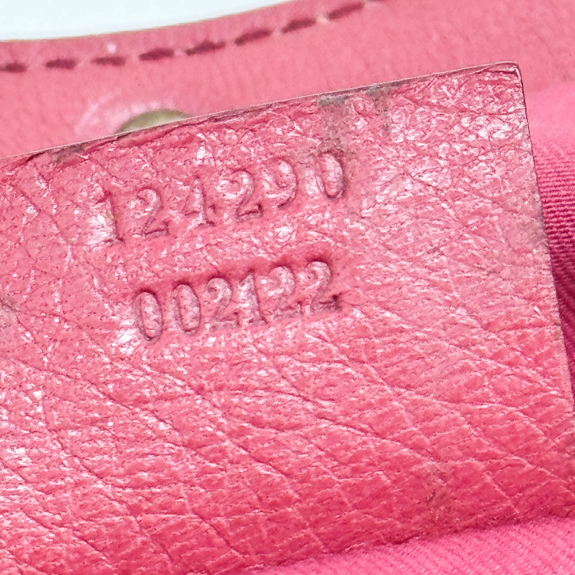 Bamboo Cerise Pink Leather Hand Bag - Image 14