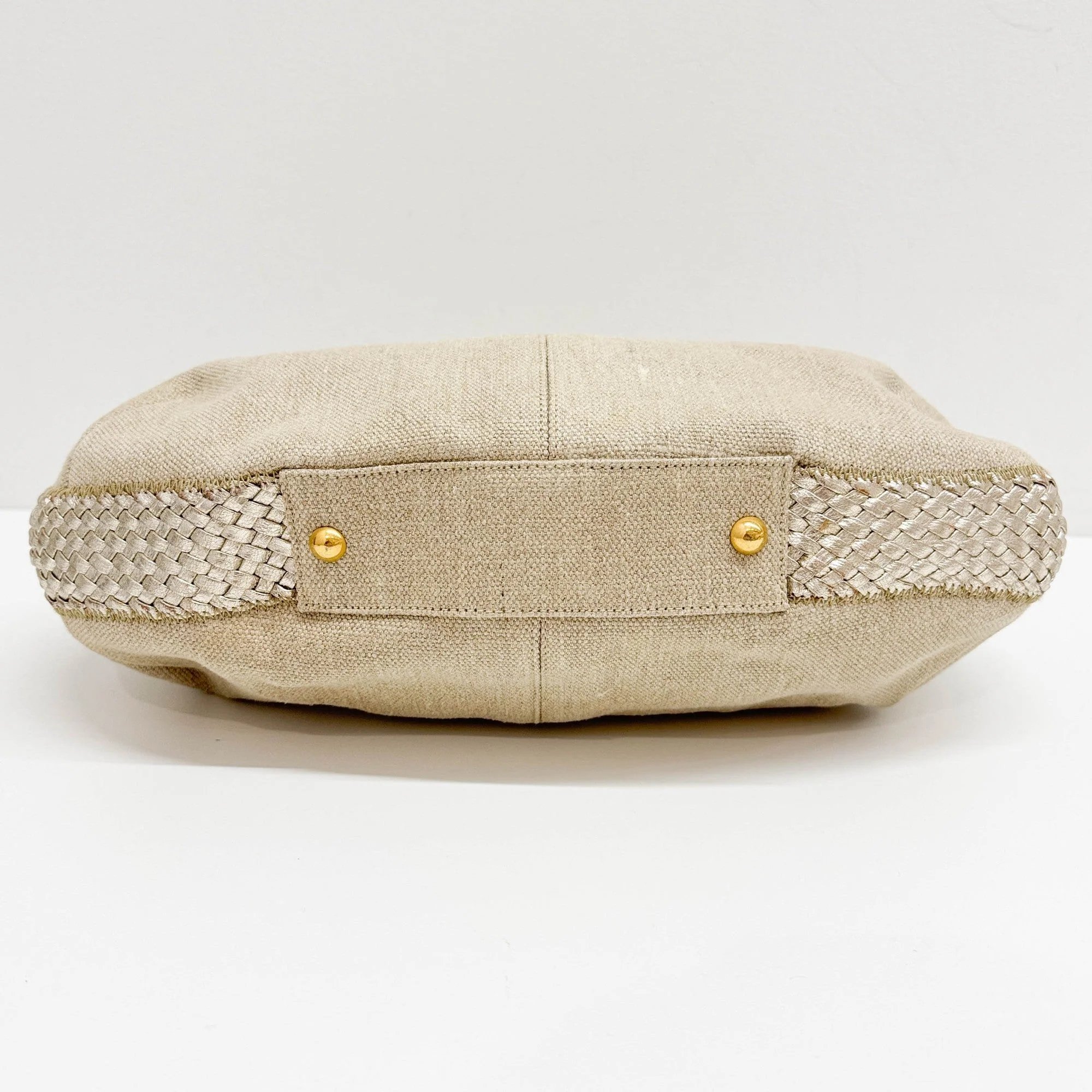 Beige Tweet Hobo Bag - Image 7