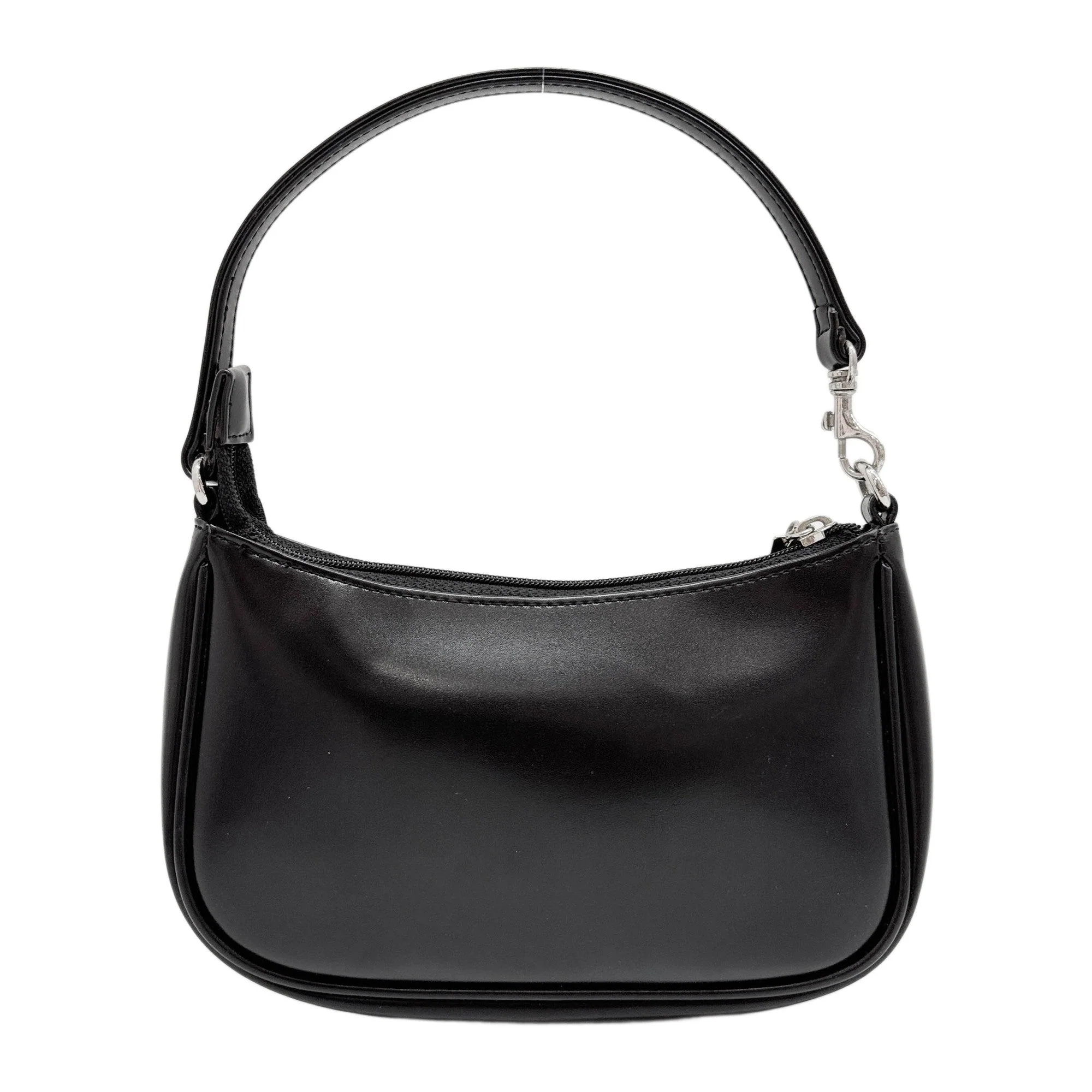 Black Leather Hand Bag - Image 2