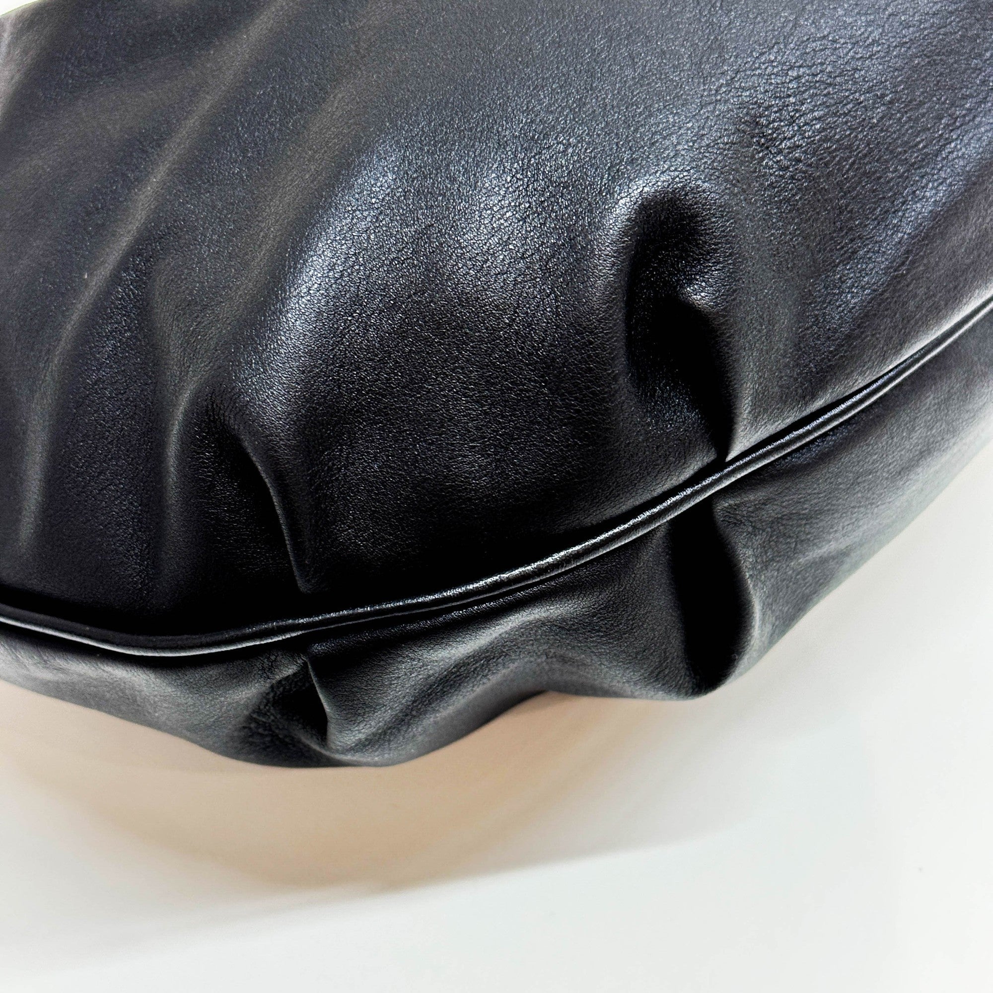 Black Leather Shoulder Bag - Image 8