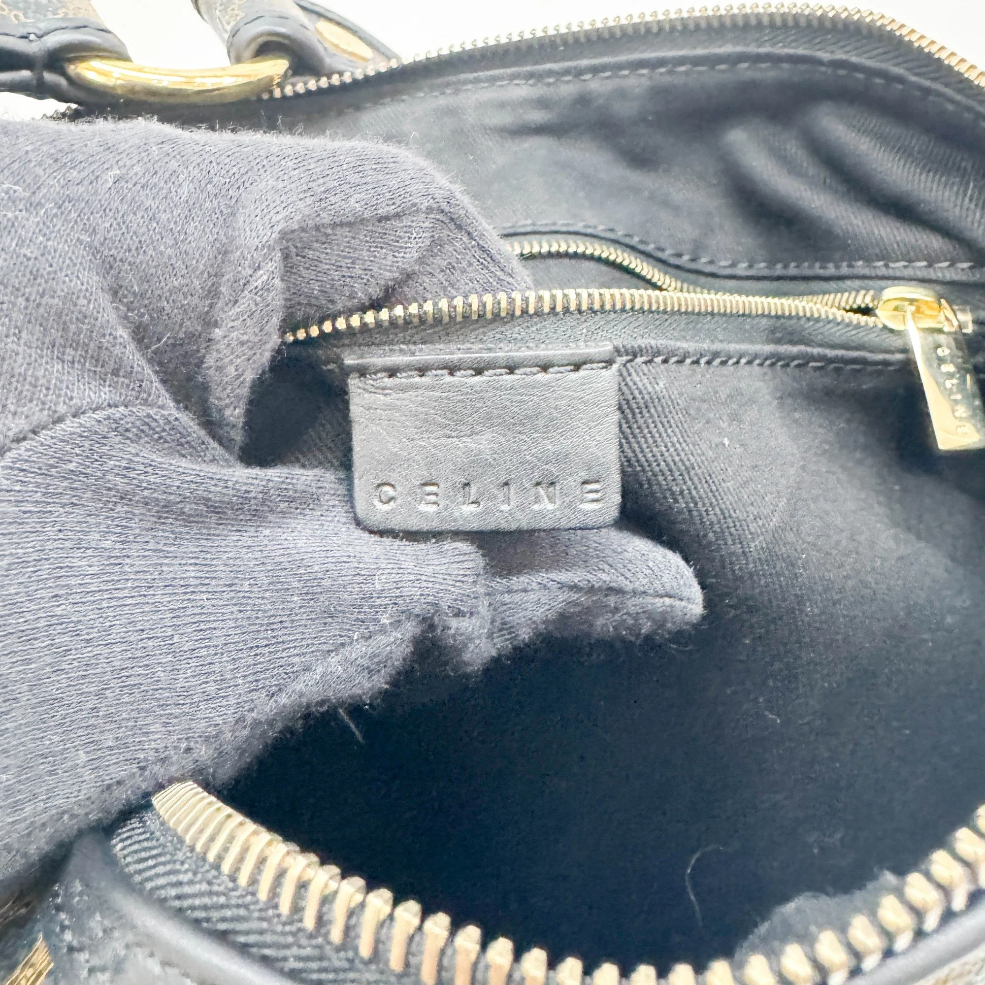 Black Macadam Leather Hobo Bag - Image 19