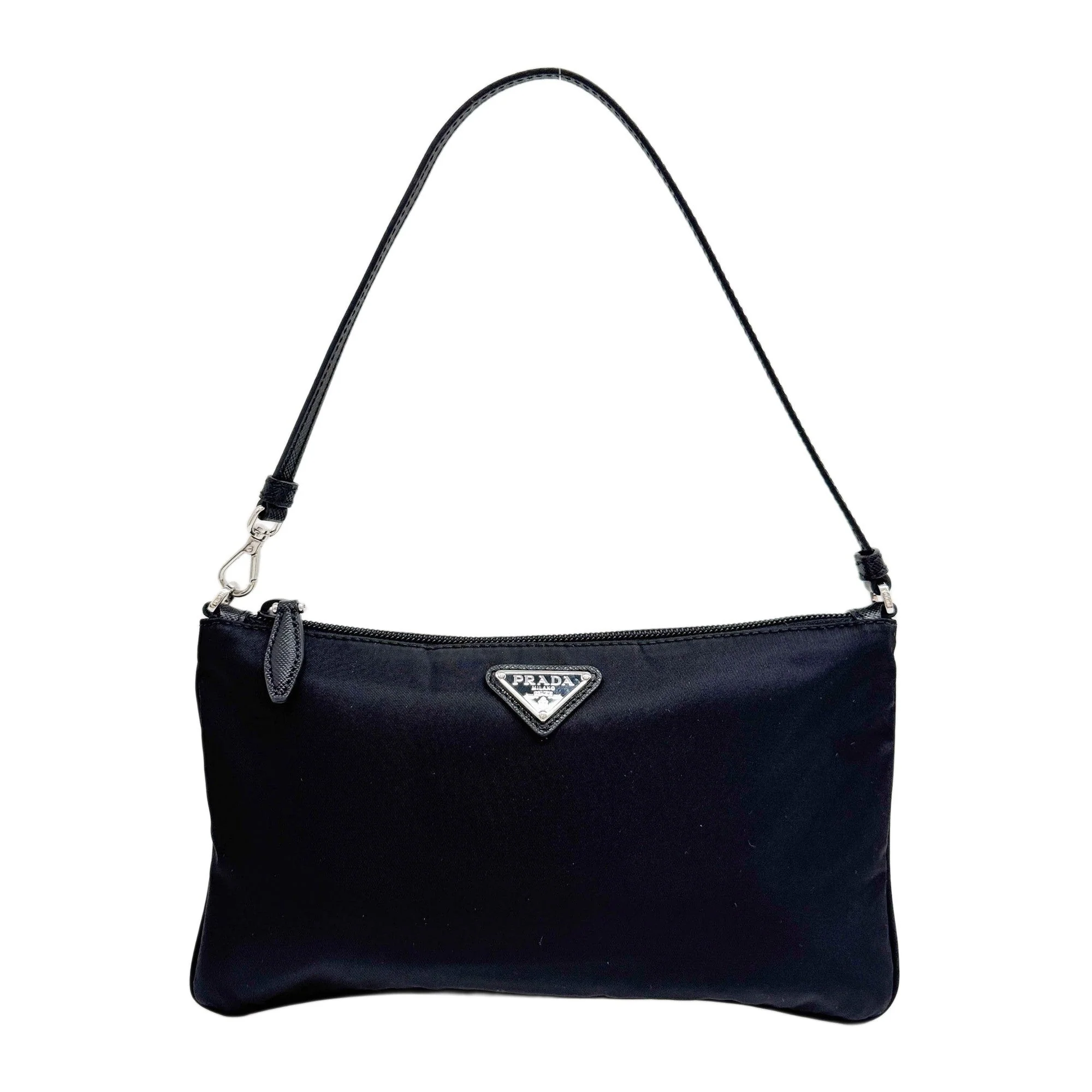 Black Nylon Shoulder Bag