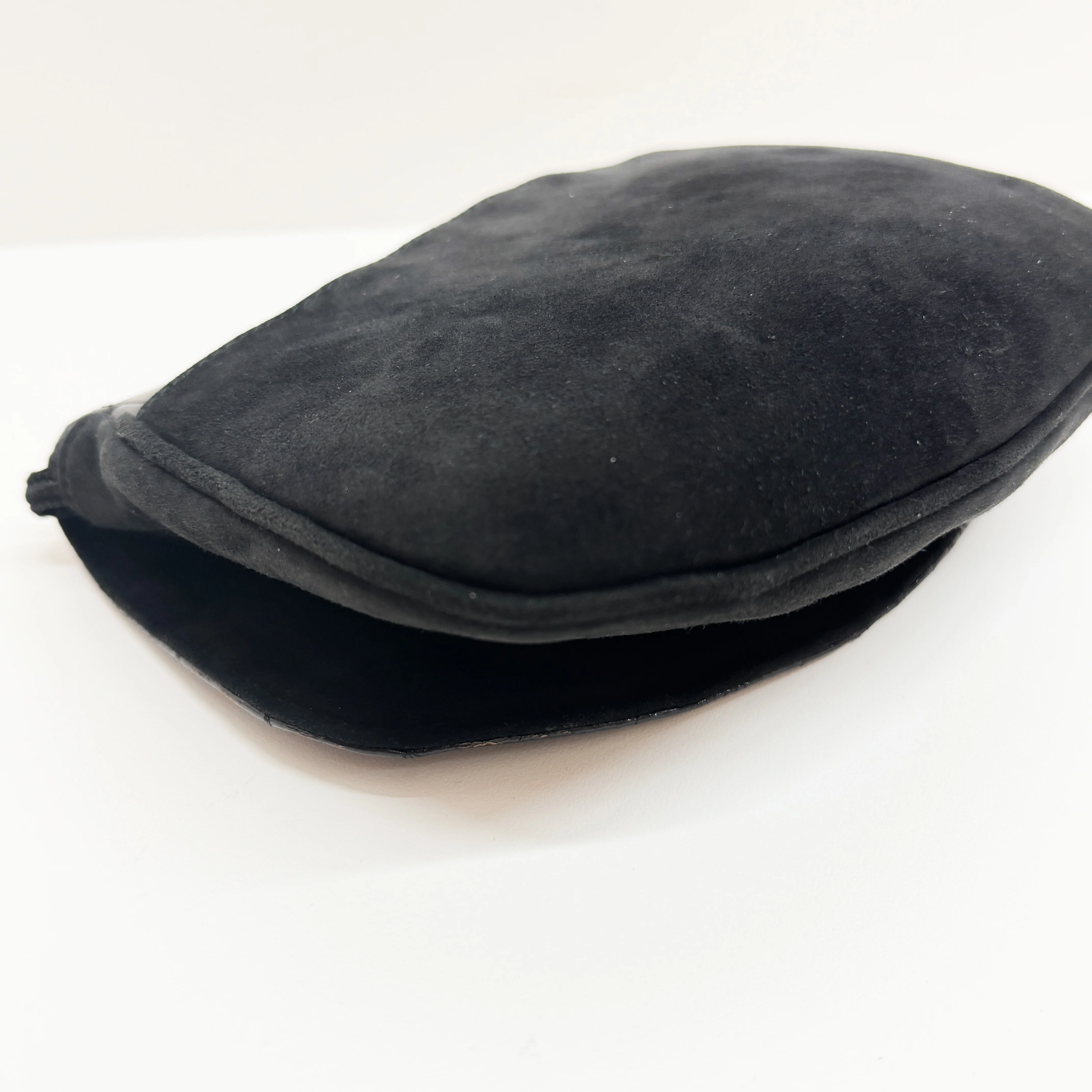 Black Suede Shoulder Bag - Image 8