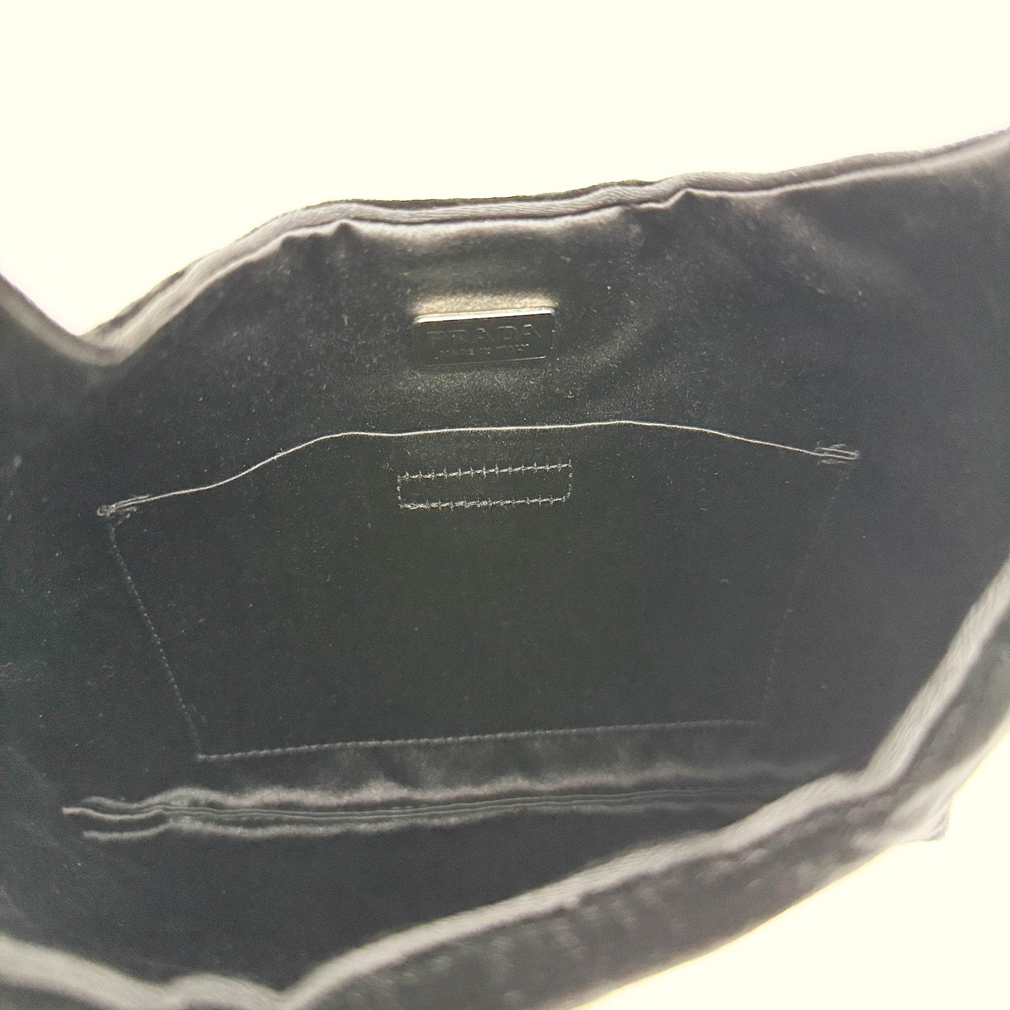 Black Velvet Shoulder Bag - Image 11