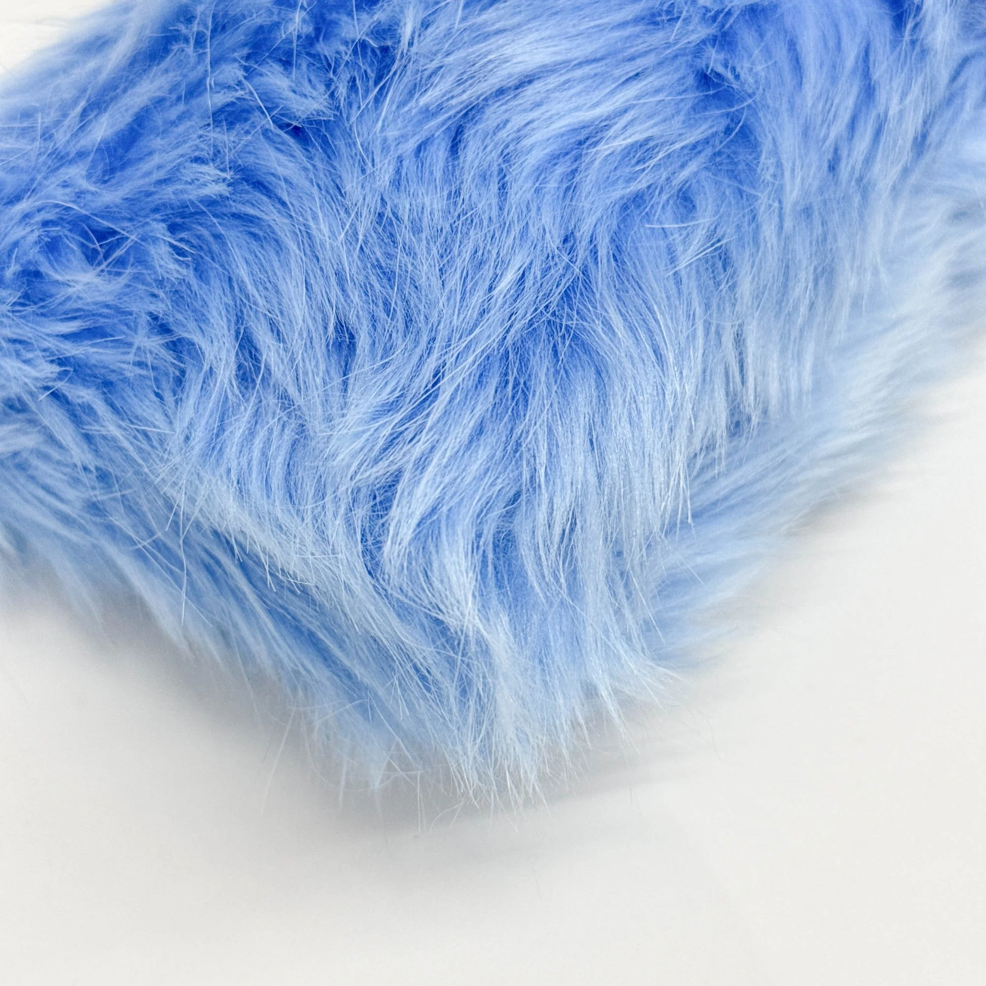 Blue Faux Fur Clutch Bag - Image 12
