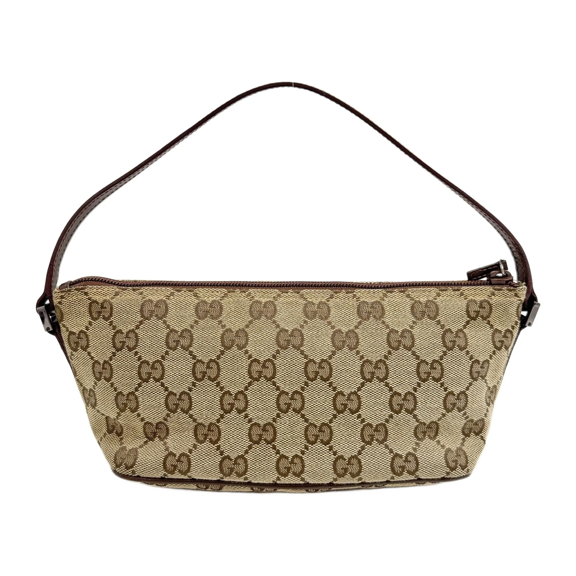 Boat Brown GG Canvas Hand Bag - Image 2