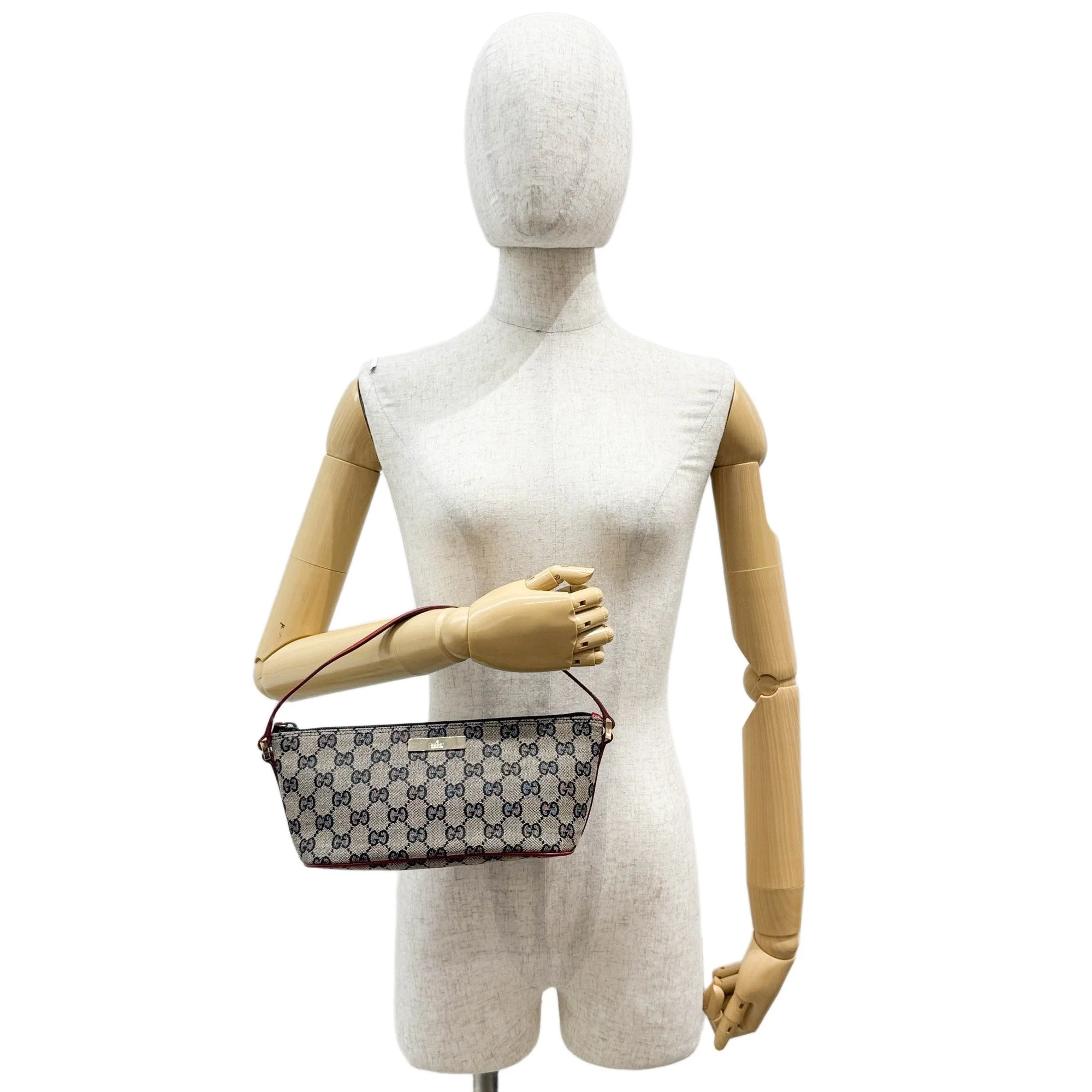 Boat Brown GG Canvas Shoulder Bag - Image 3