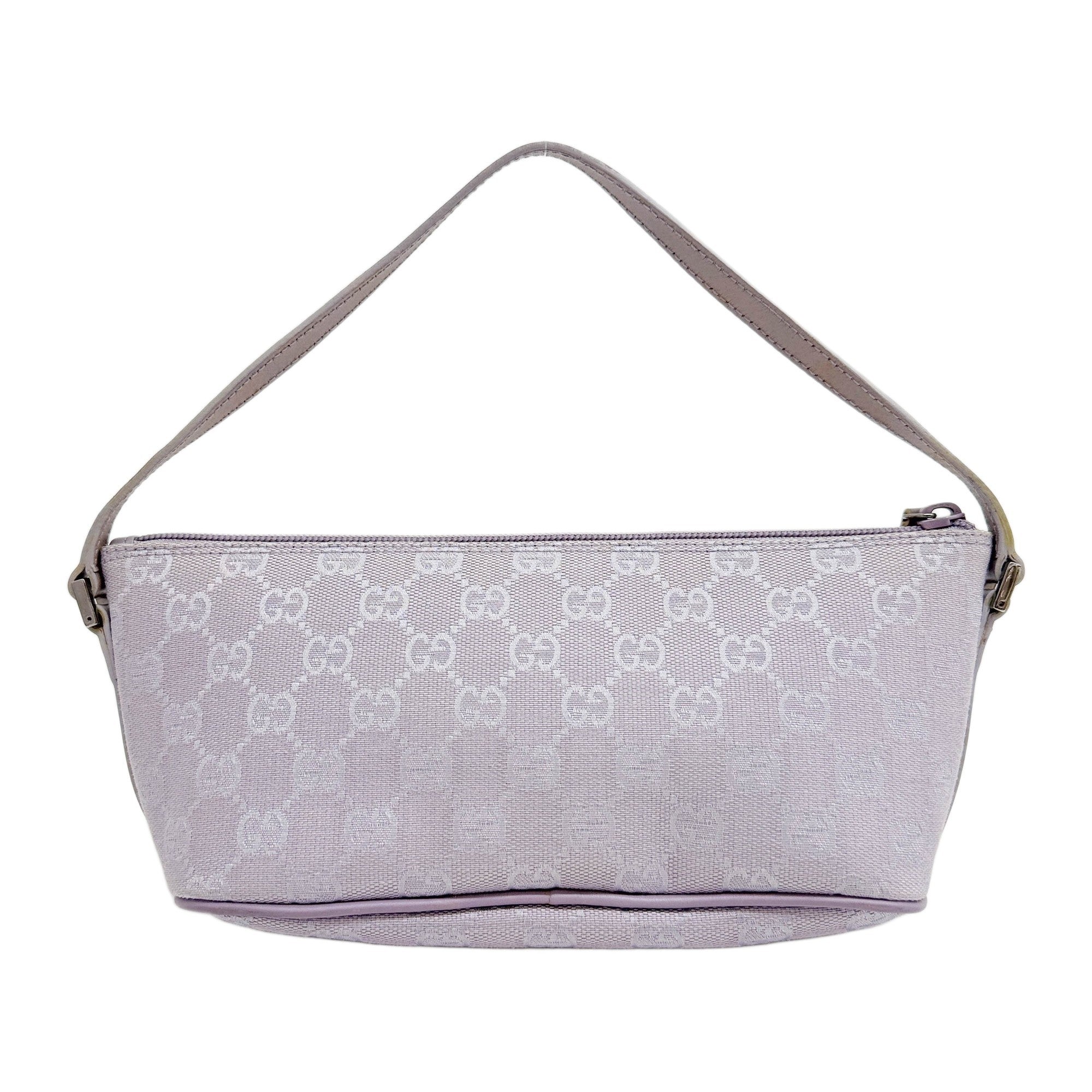 Boat Lavender GG Canvas Hand Bag - Image 2