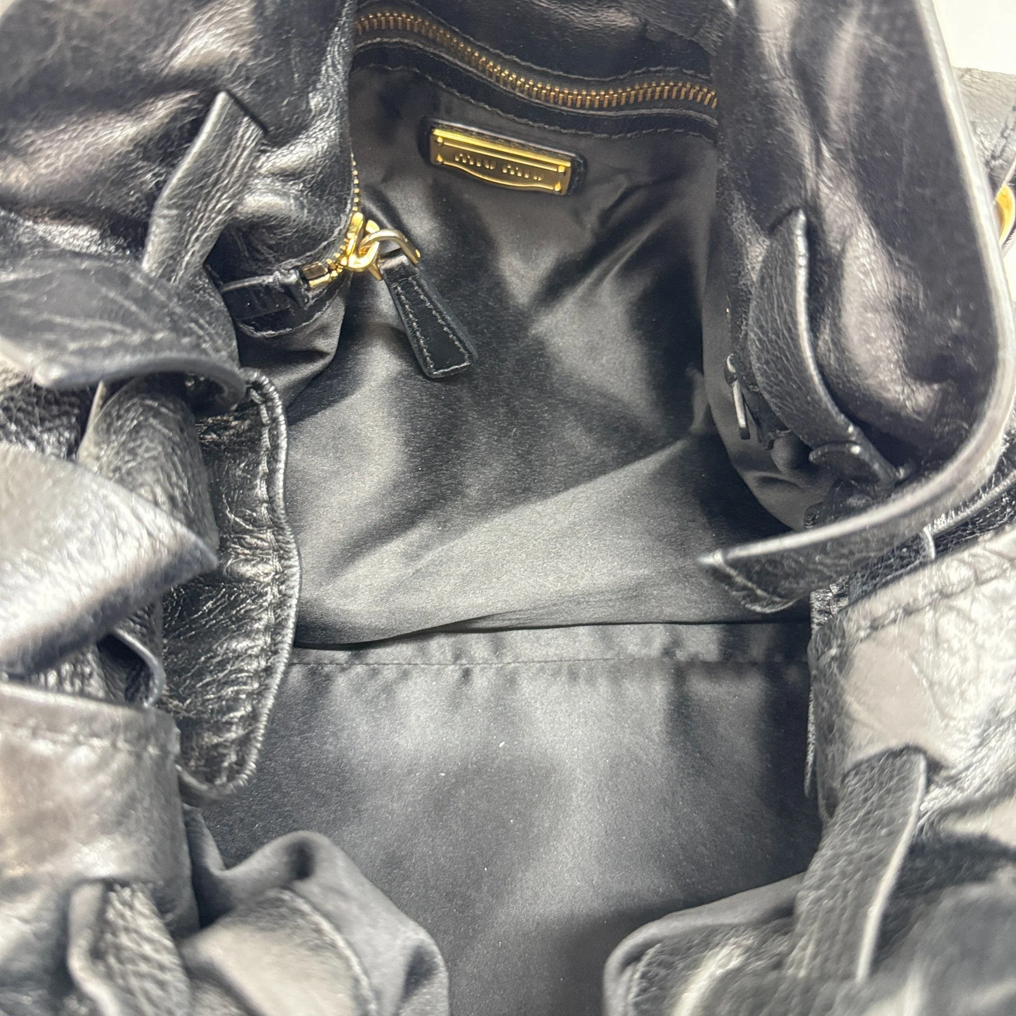 Bow Leather Shoulder Bag - Image 12