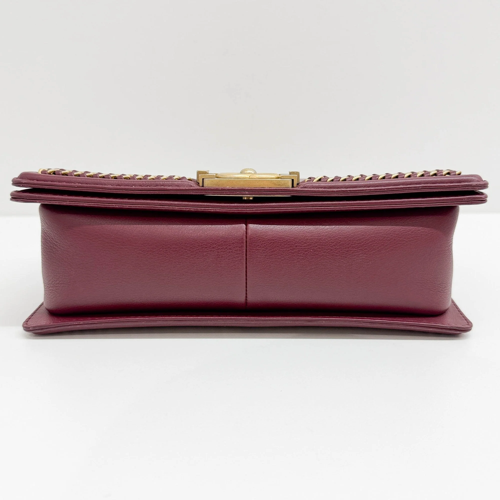 Boy 2018-2019 Maroon Lizard Shoulder/Handbag - Image 10