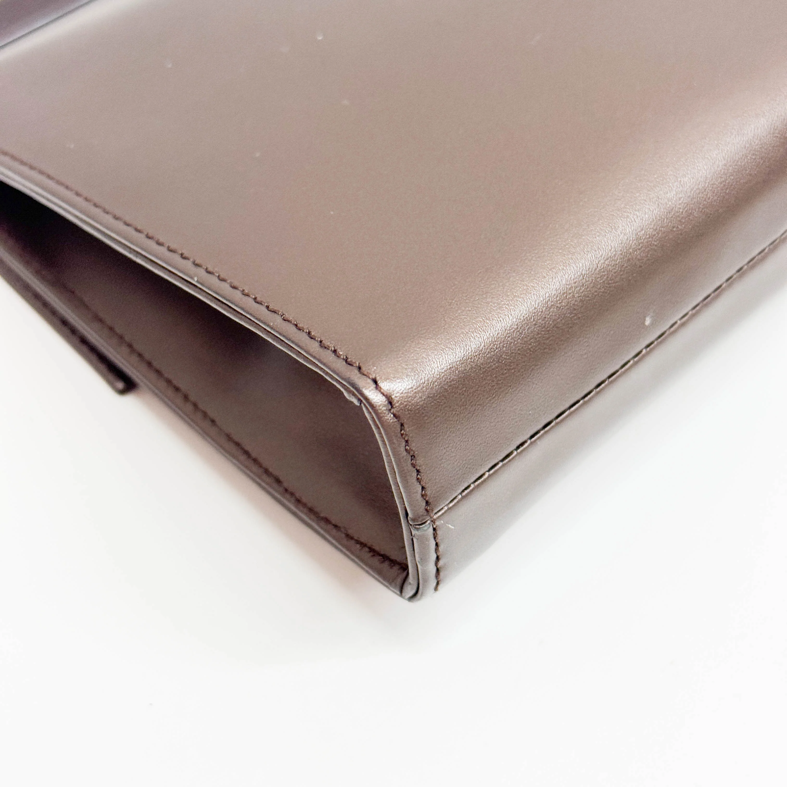 Brown Leather Handbag - Image 9