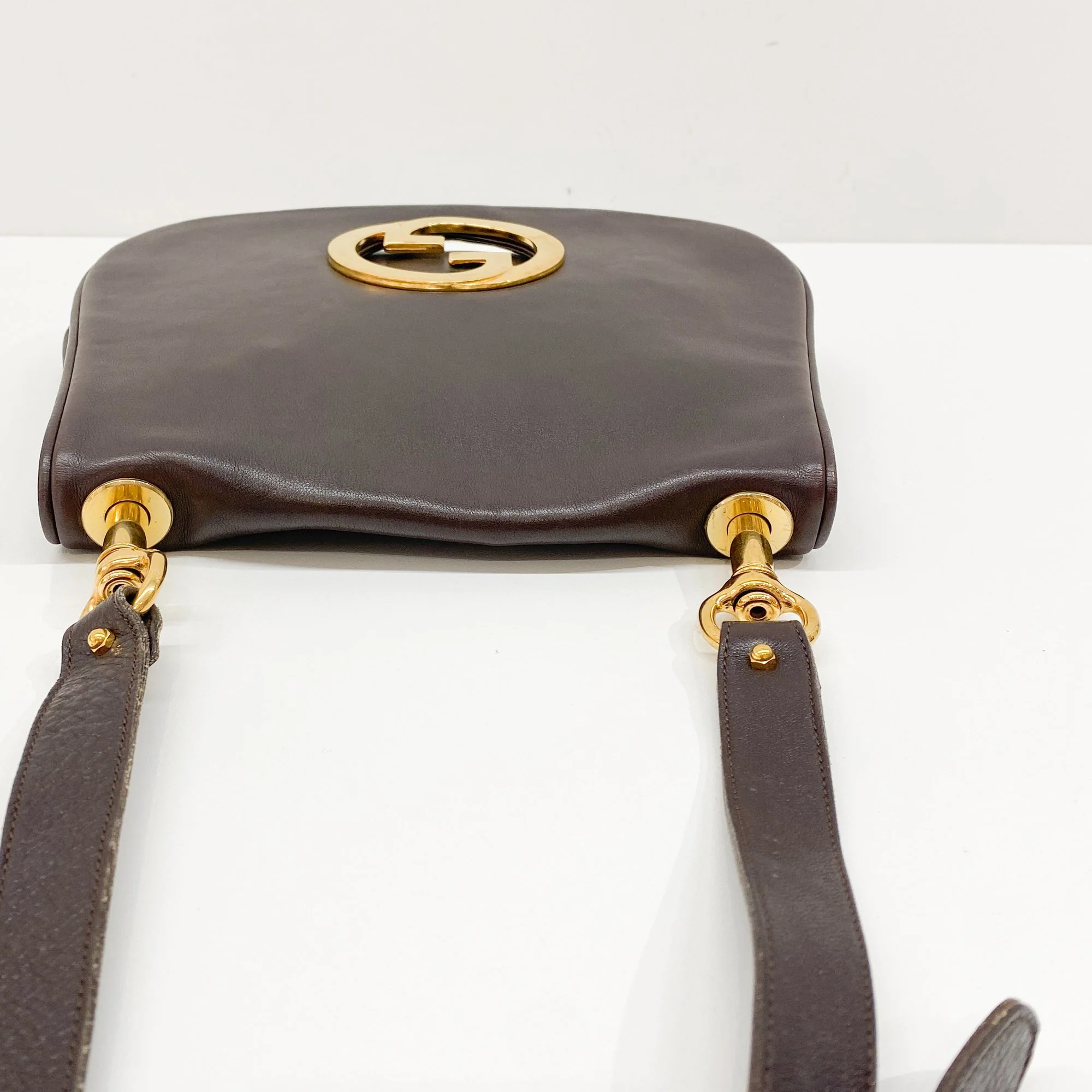 Brown Leather Shoulder Bag - Image 6