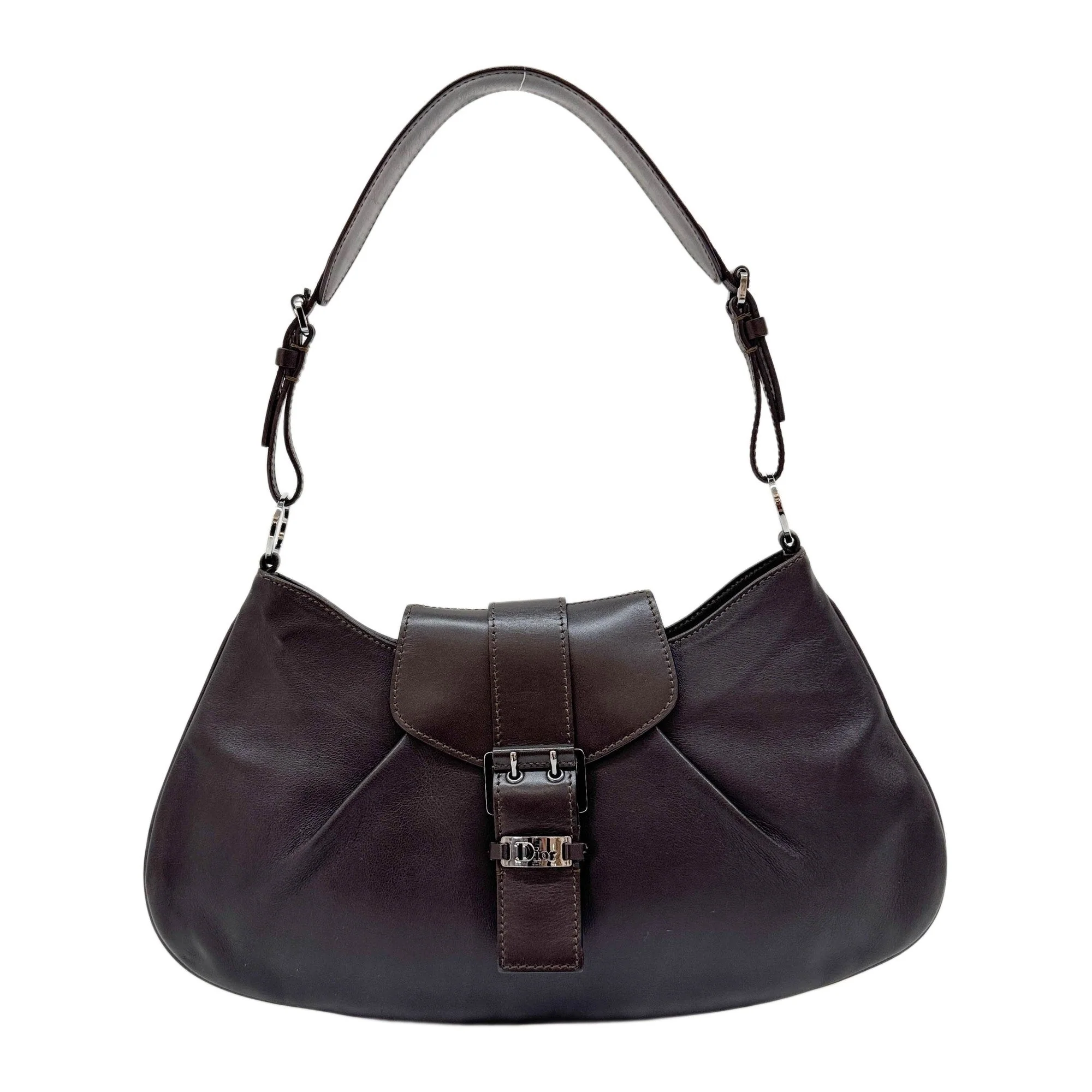 Brown Leather Shoulder Bag