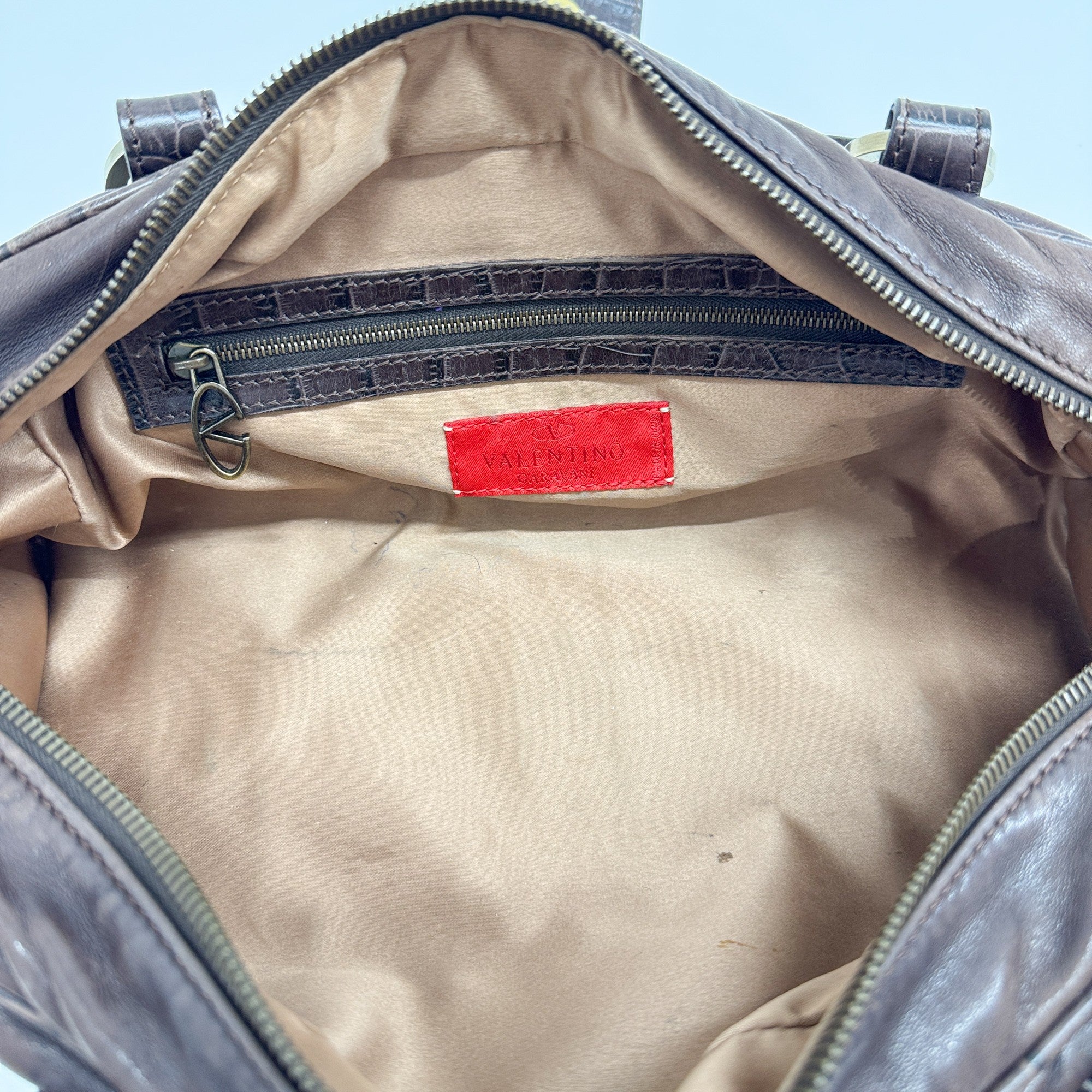 Brown Leather Shoulder Bag - Image 13