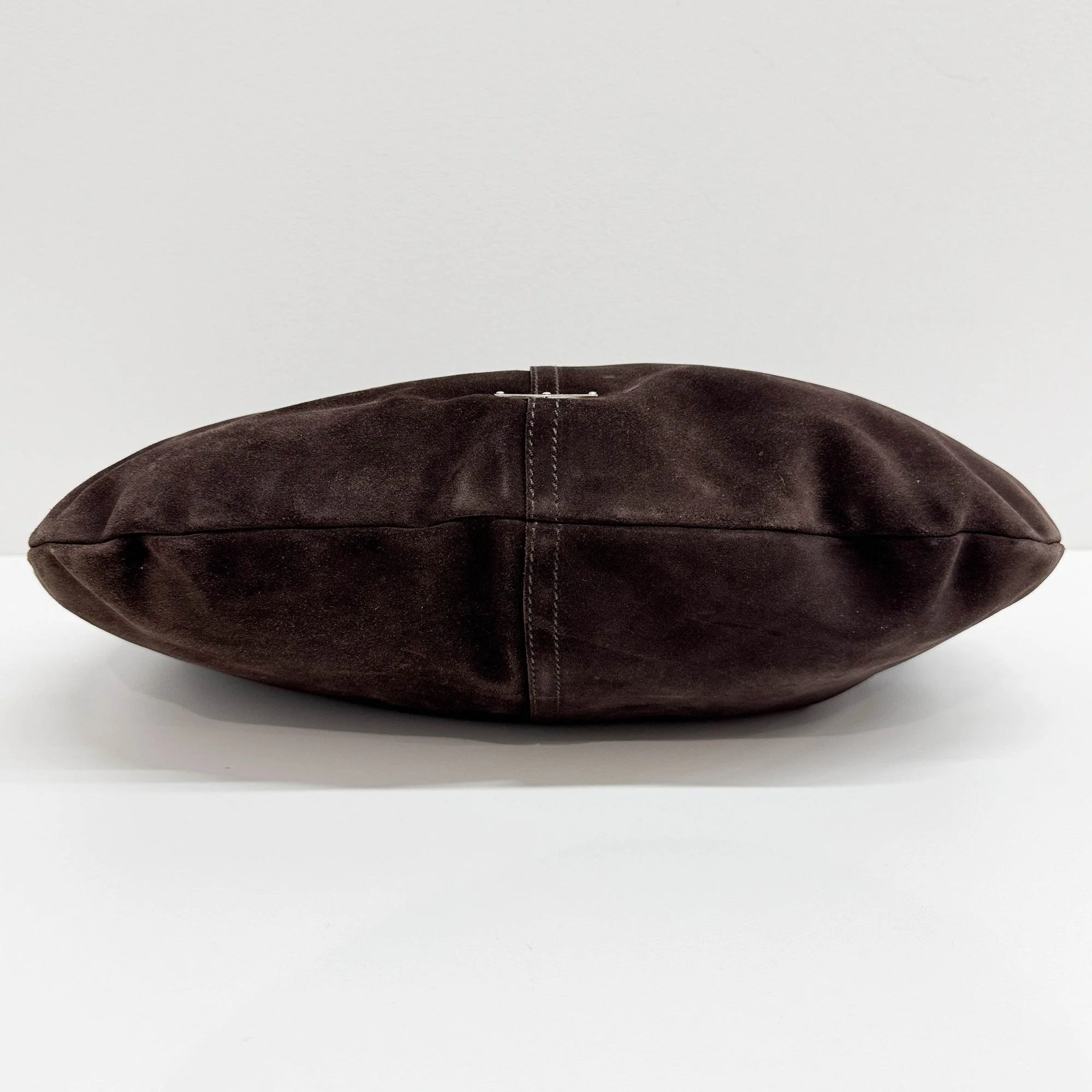 Brown Suede Shoulder Bag - Image 10