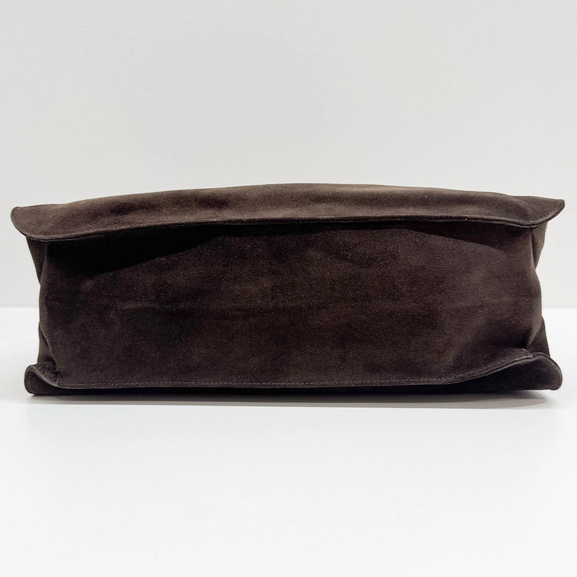 Brown Suede Shoulder Bag - Image 7