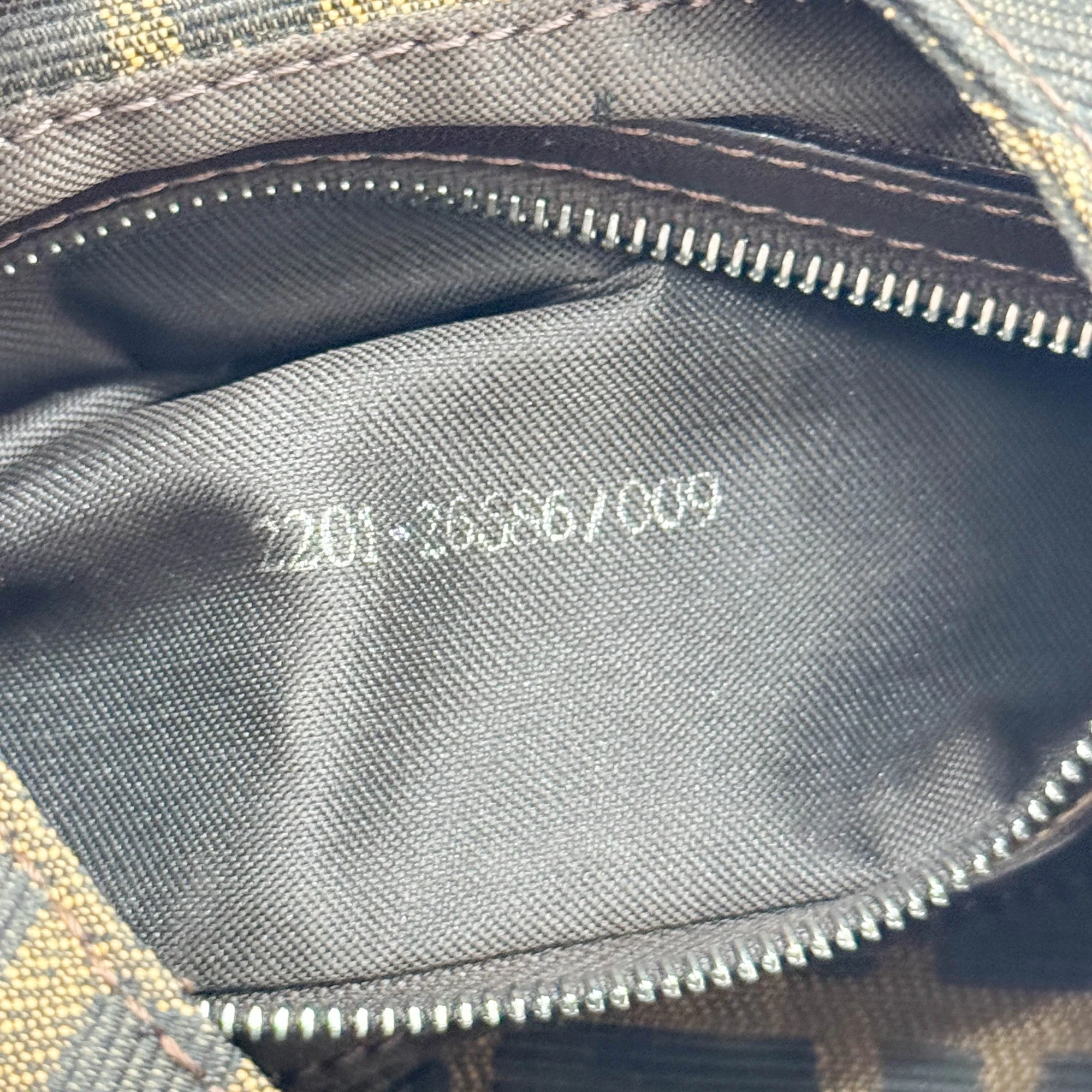 Brown Zucca Canvas Shoulder Bag - Image 14