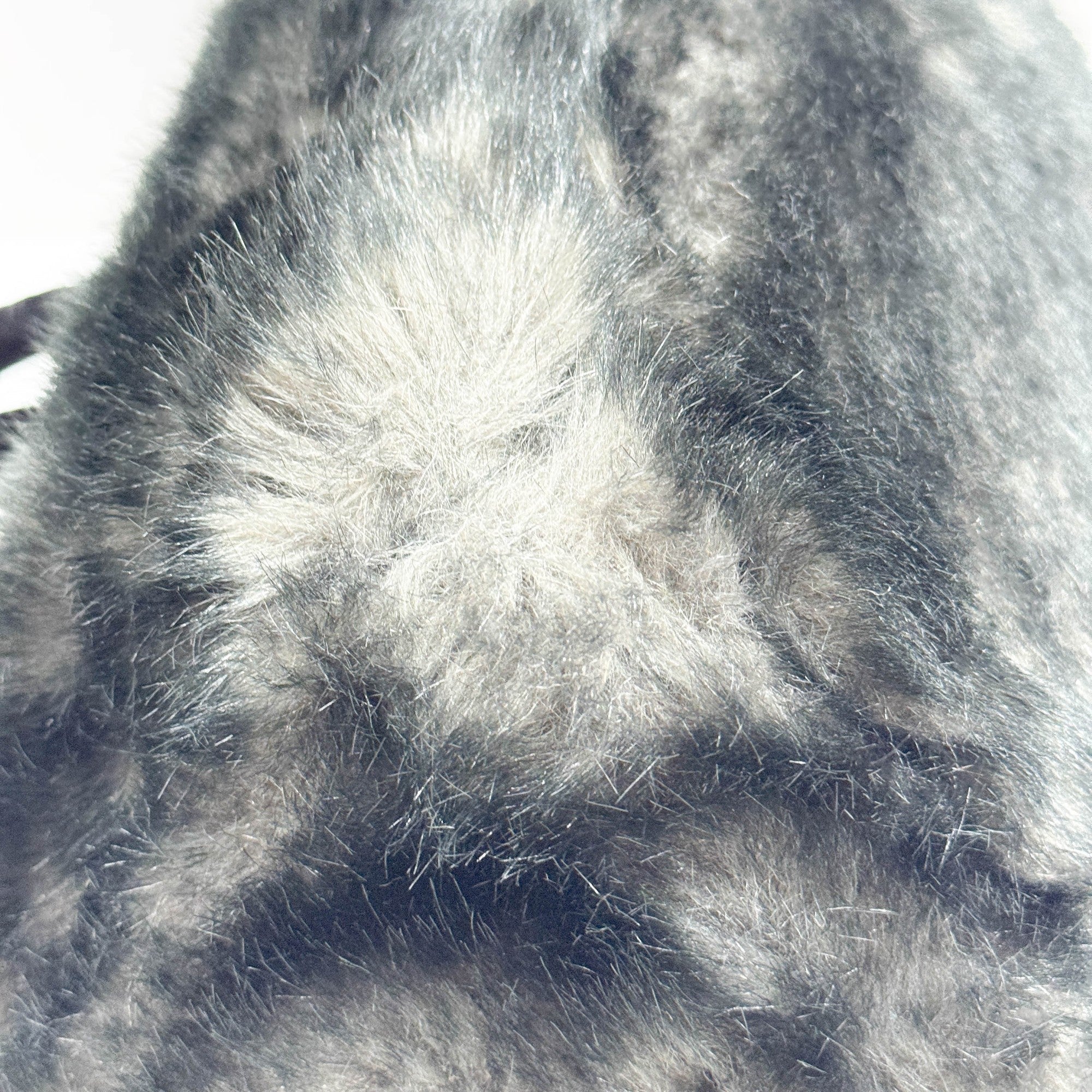 Canapa Gray Fur Hand Bag - Image 8