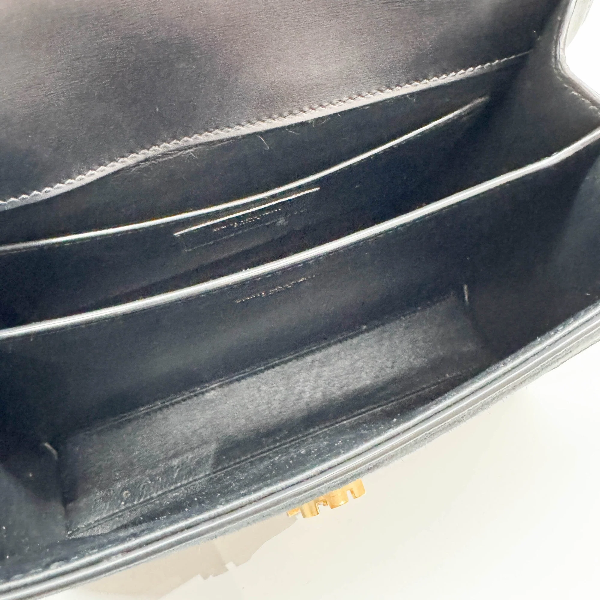 Cassandra Black Suede & Leather Two Way Bag - Image 12