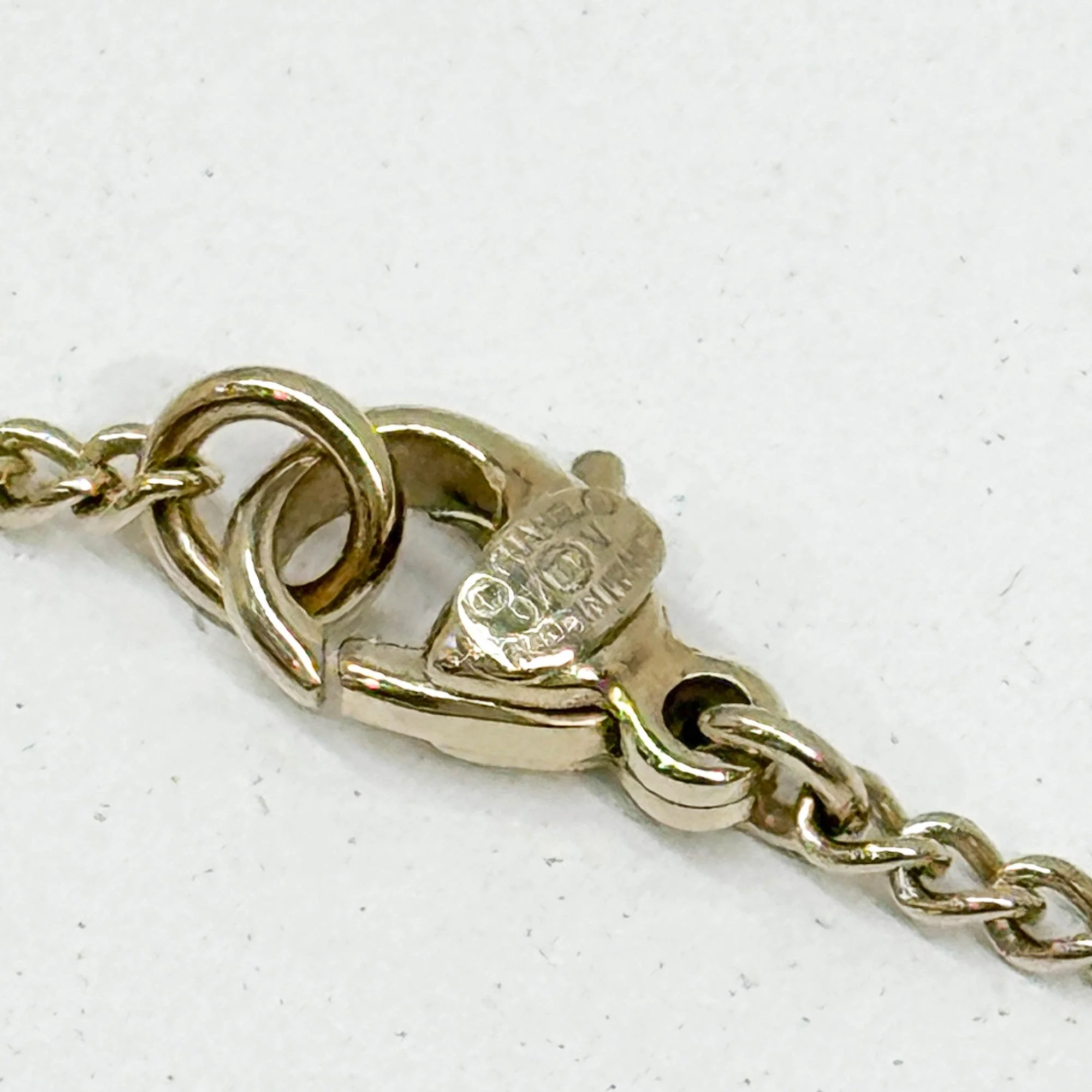 CC Pendant 2007 Gold Metal Chain Necklace - Image 7