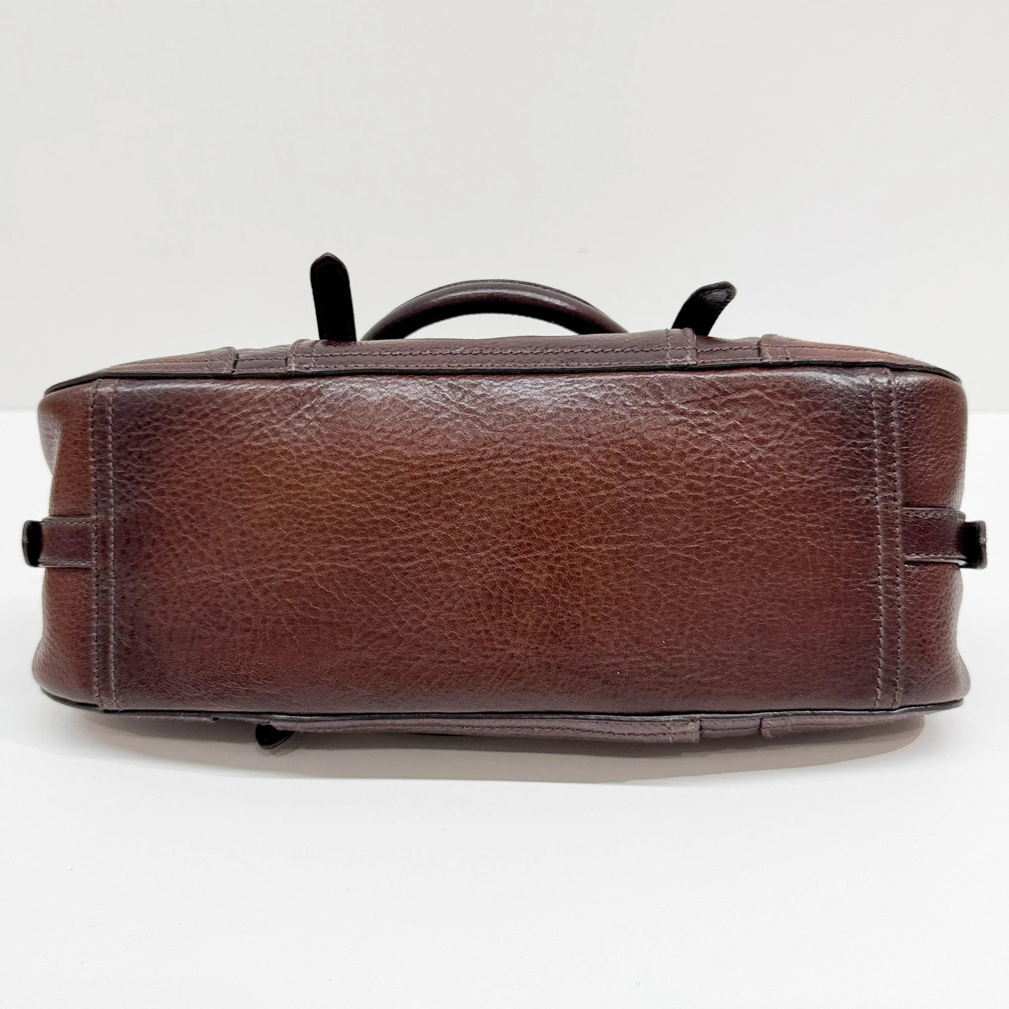 Cervo Antik Brown Leather Two Way Bag - Image 8