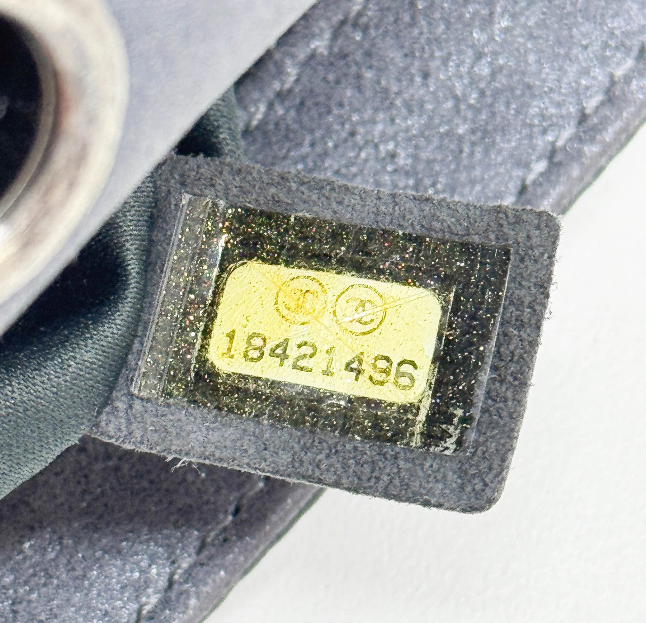 Classic Flap 2013-2014 Gunmetal Gray Sequin Shoulder Bag - Image 16