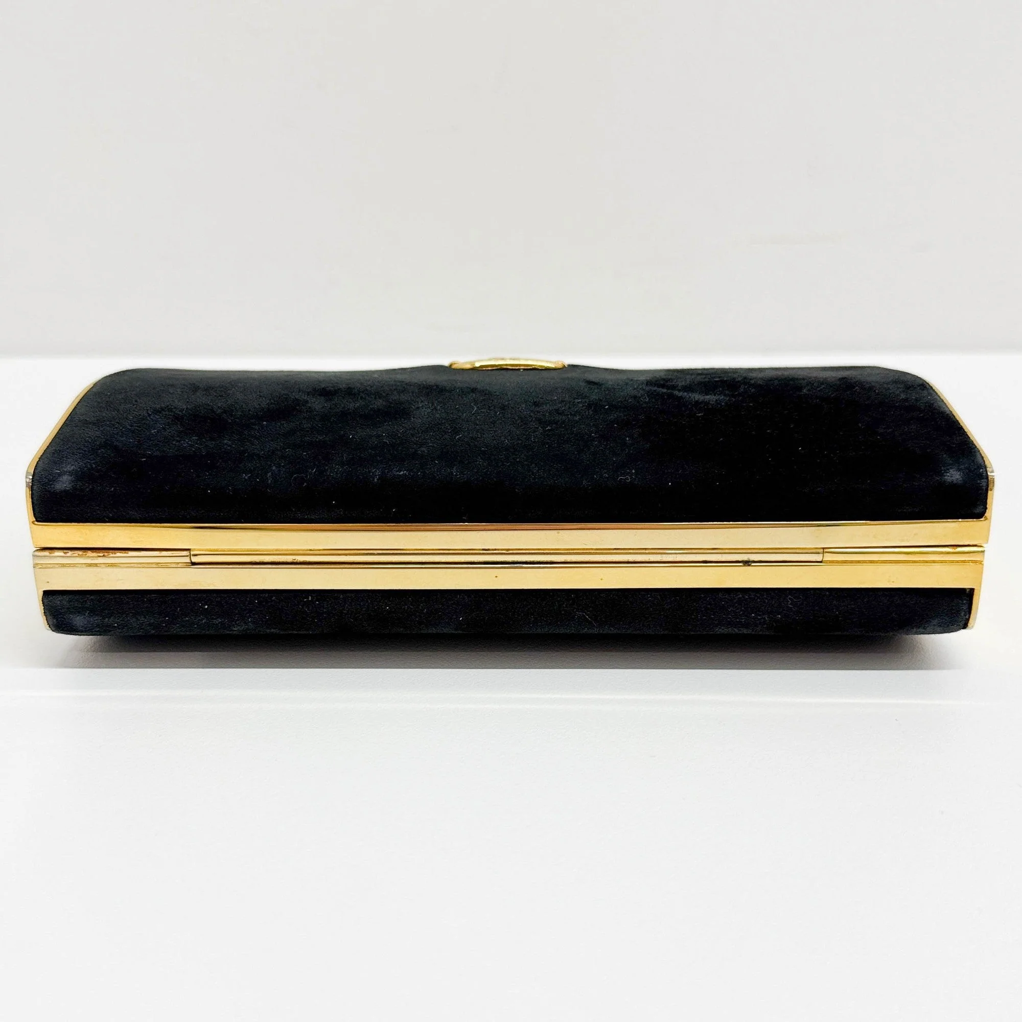 Crécy Black Suede Two Way Bag - Image 7