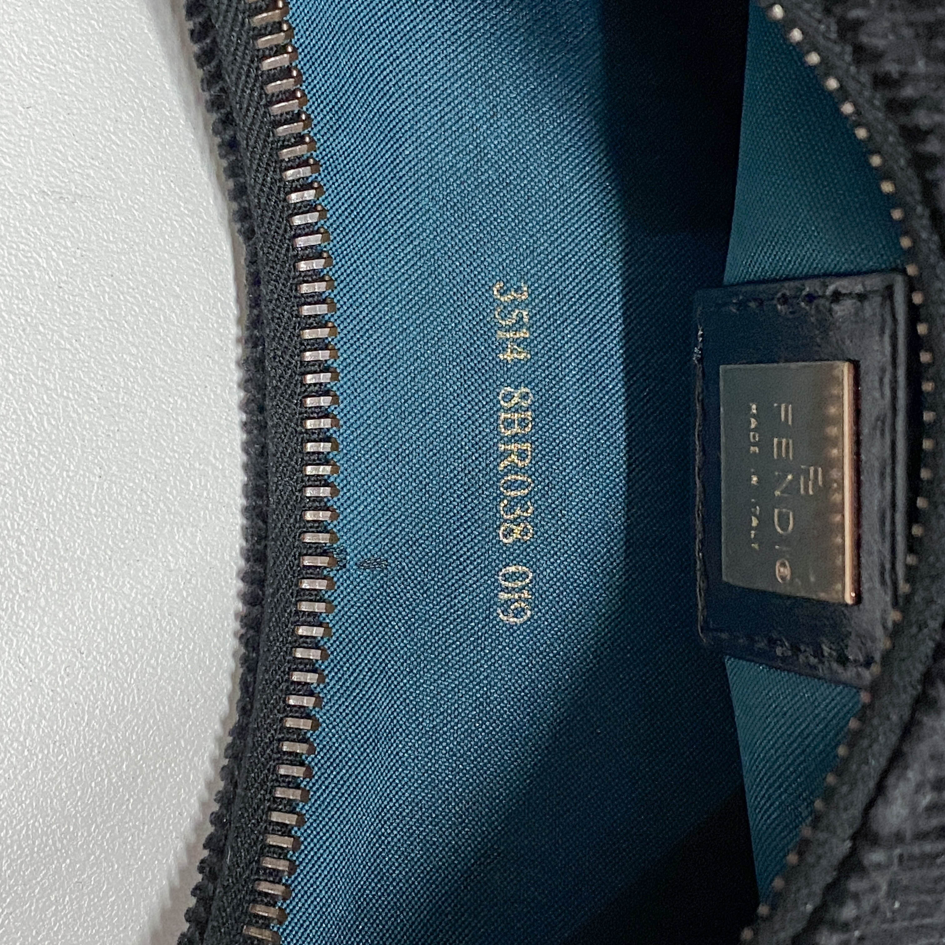 Croissant Black Corduroy Shoulder Bag - Image 15