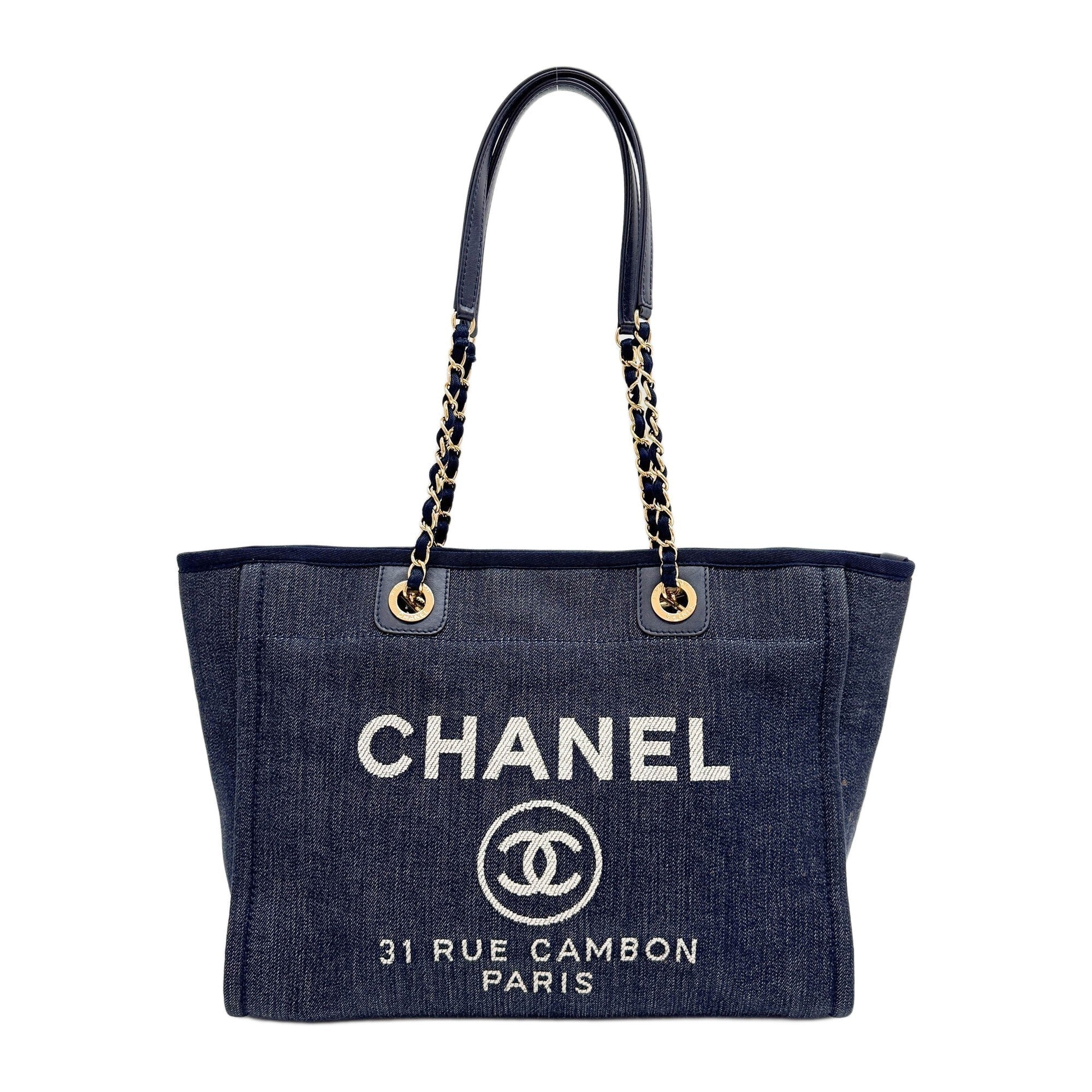 Deauville 2013 Navy Denim Tote Bag