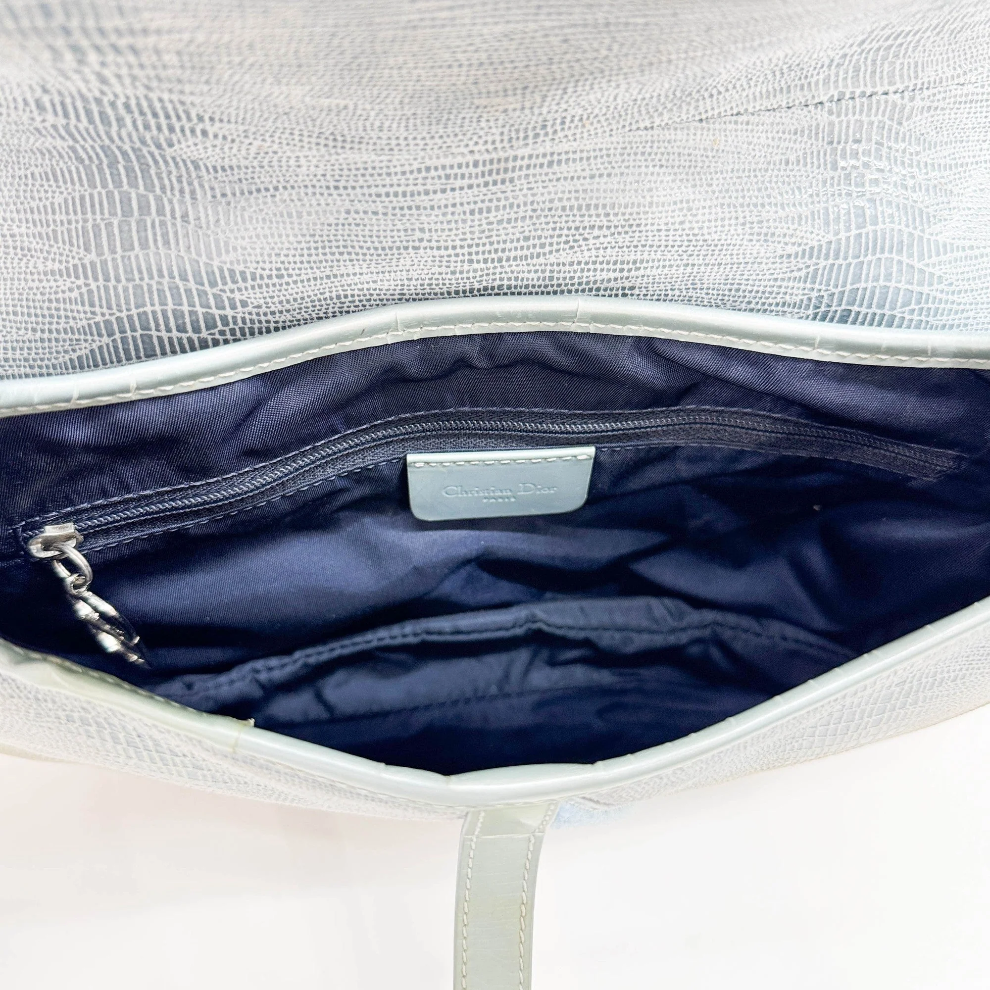 Double Saddle Green Shoulder Bag - Image 14