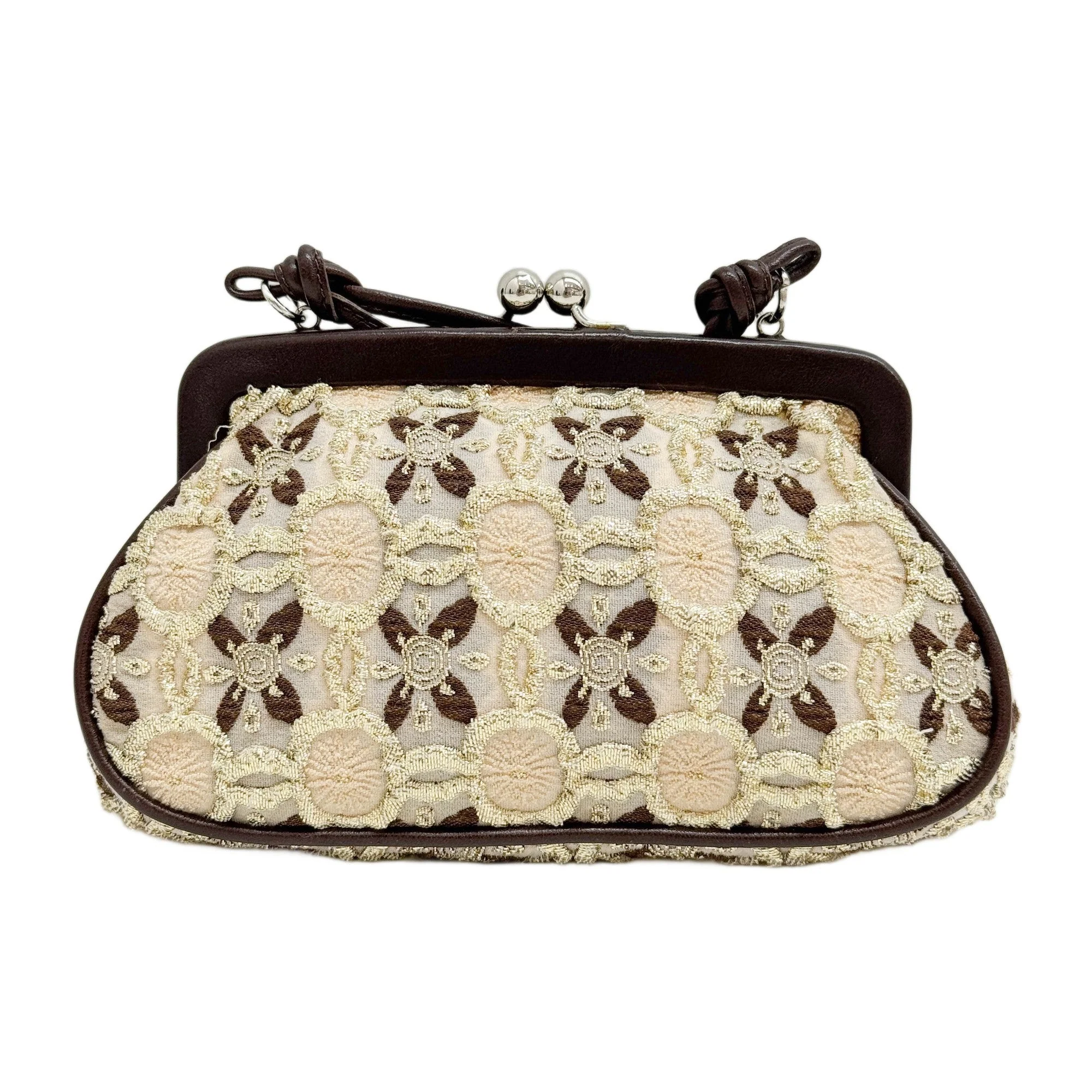 Embroidery Multicolor Viscouse Pouch Bag - Image 2