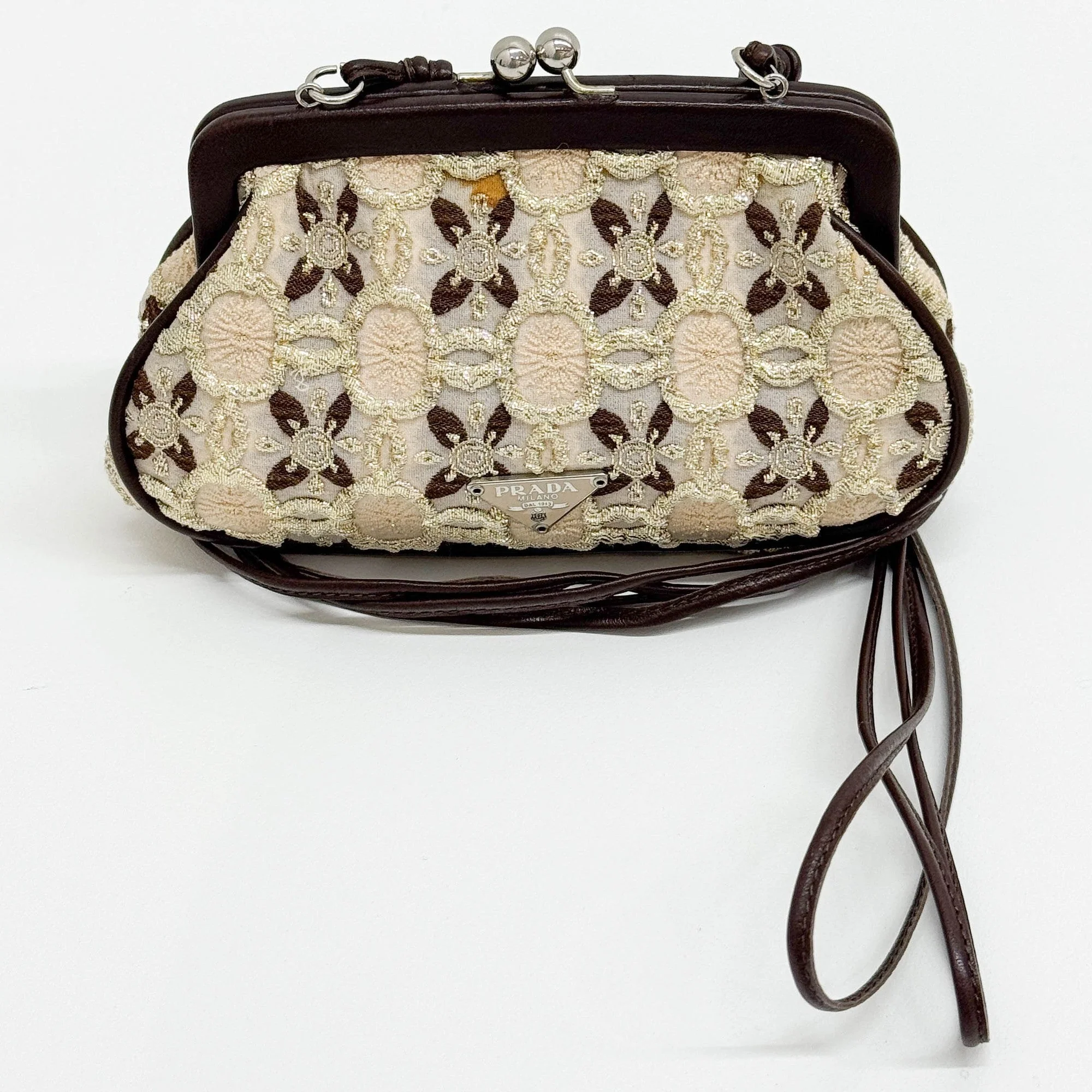Embroidery Multicolor Viscouse Pouch Bag - Image 4