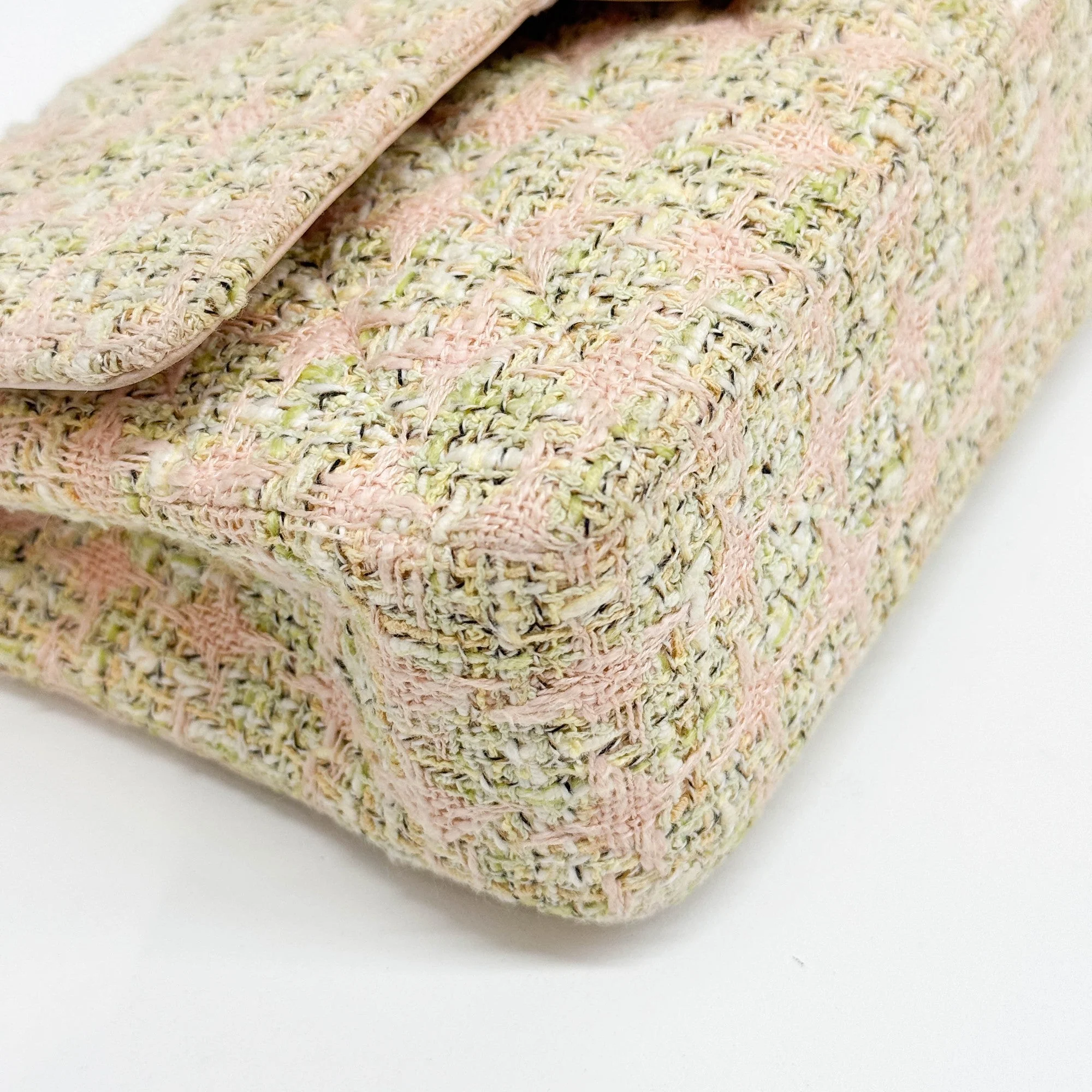 Classic Double Flap 2005-2006 Multicolor Tweed Shoulder Bag - Image 11