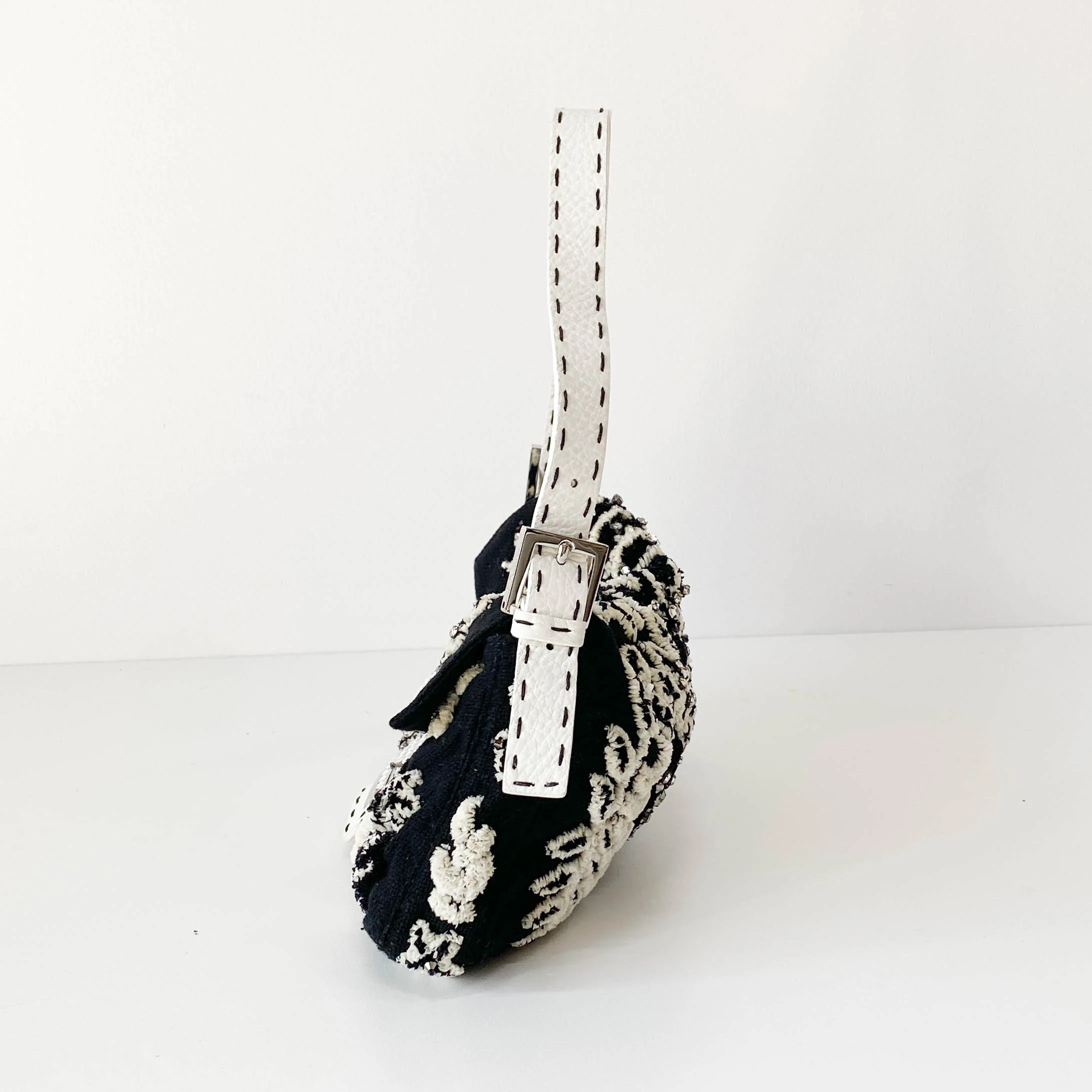 Floral Selleria Beaded Baguette - Image 3