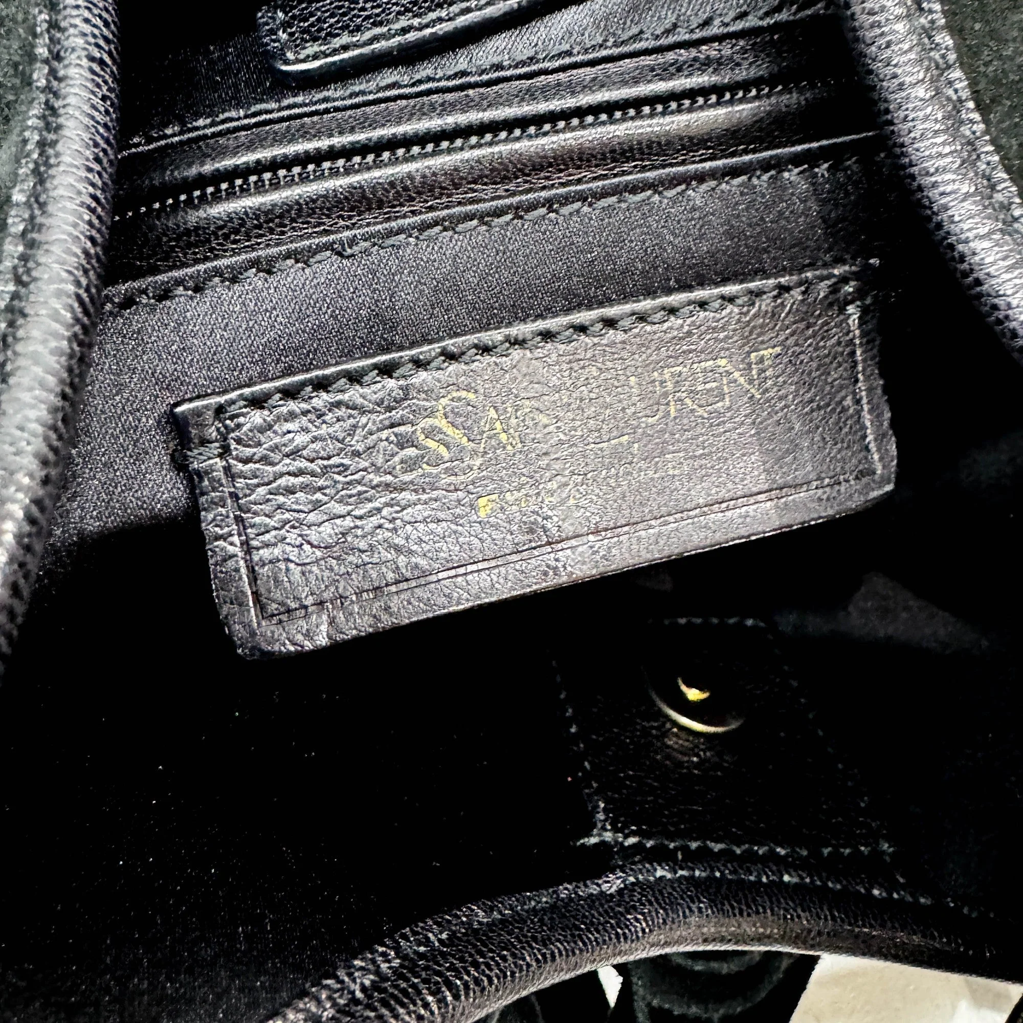 Fringe Black Suede Shoulder Bag - Image 18