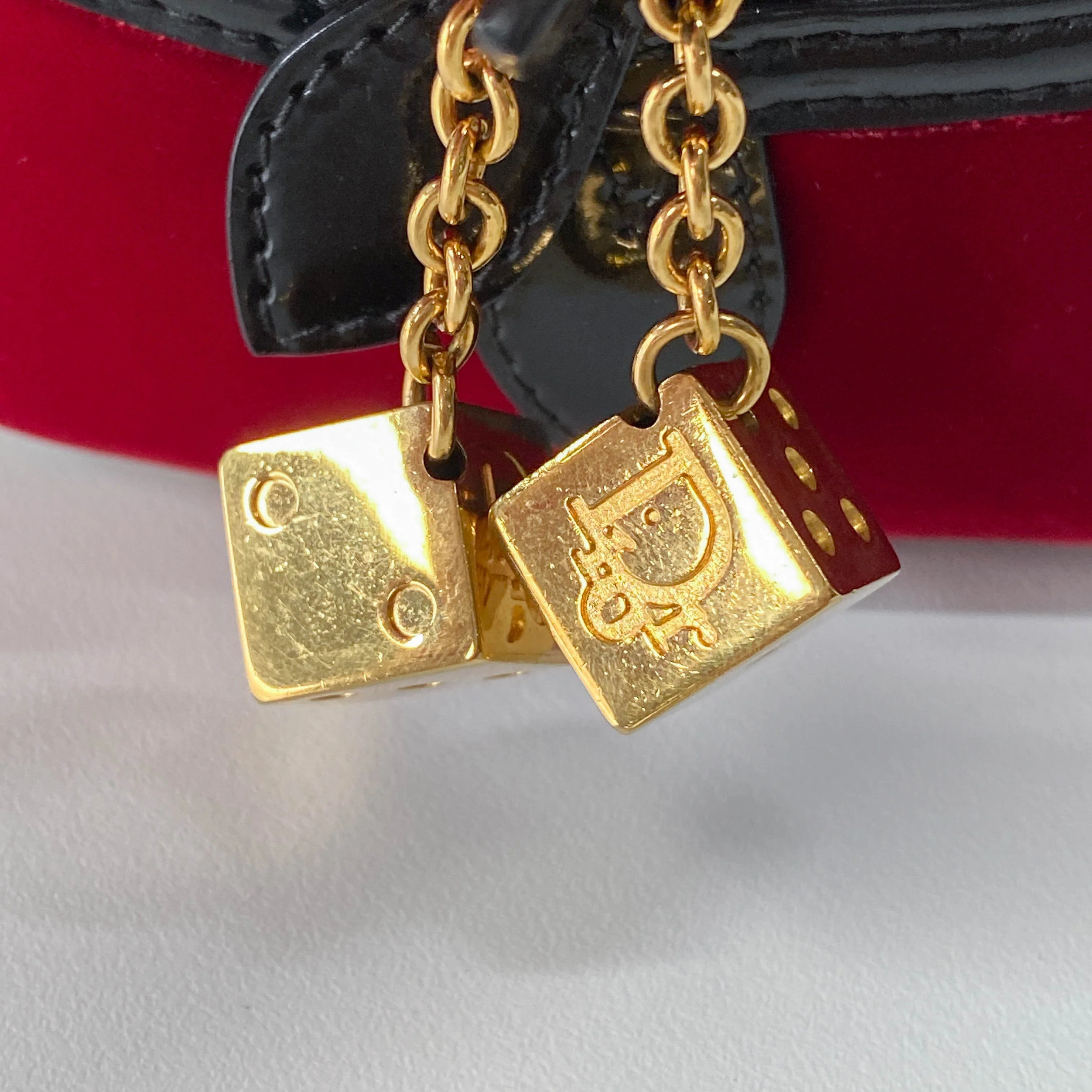 Gambler Dice Leopard Print Handbag - Image 13