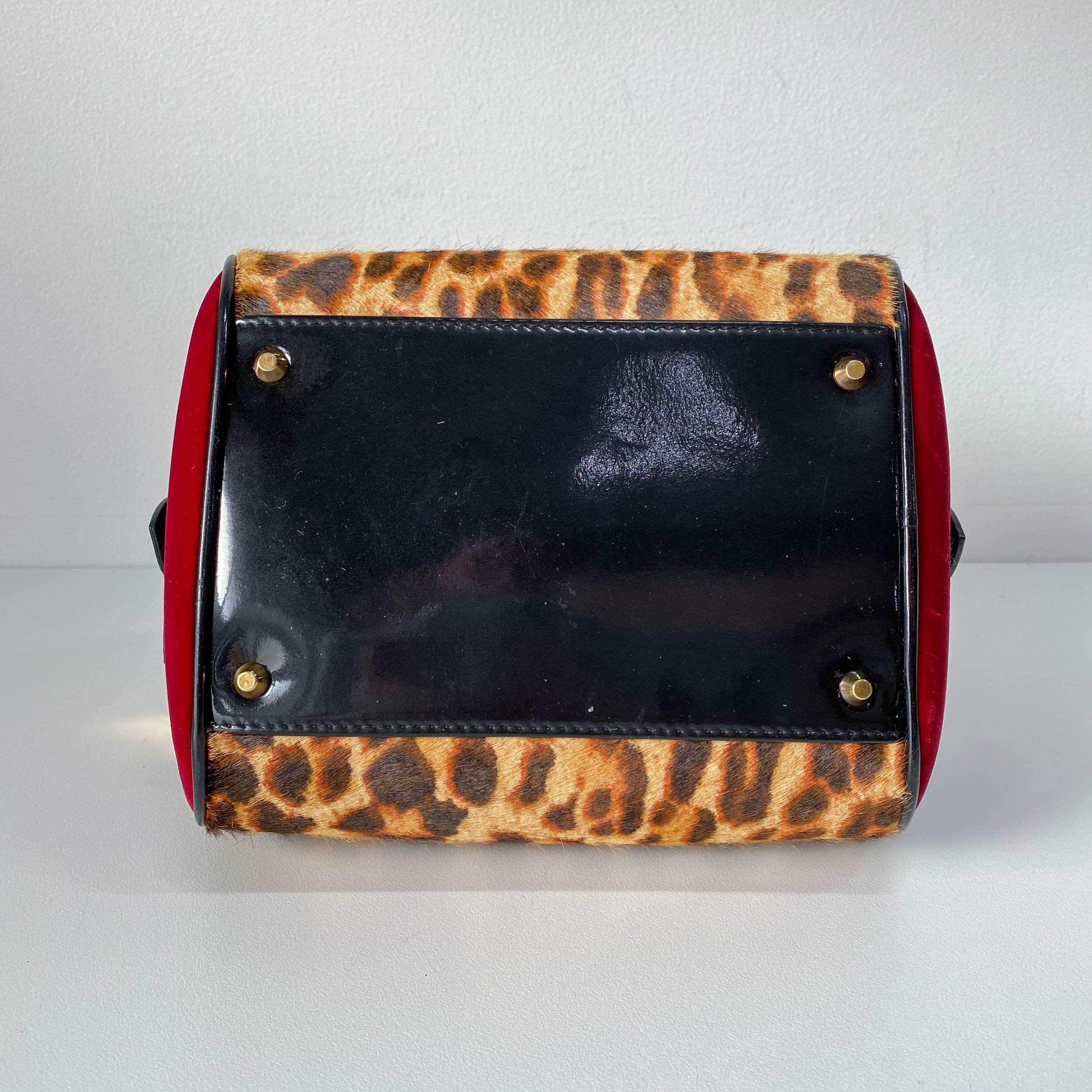 Gambler Dice Leopard Print Handbag - Image 7