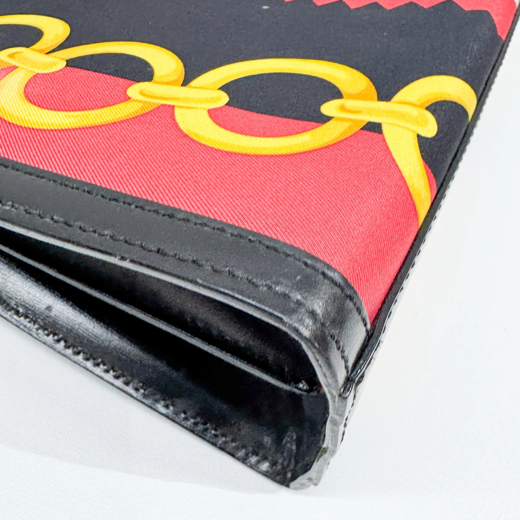 Gancini Multicolor Scarf Canvas Hand Bag - Image 10