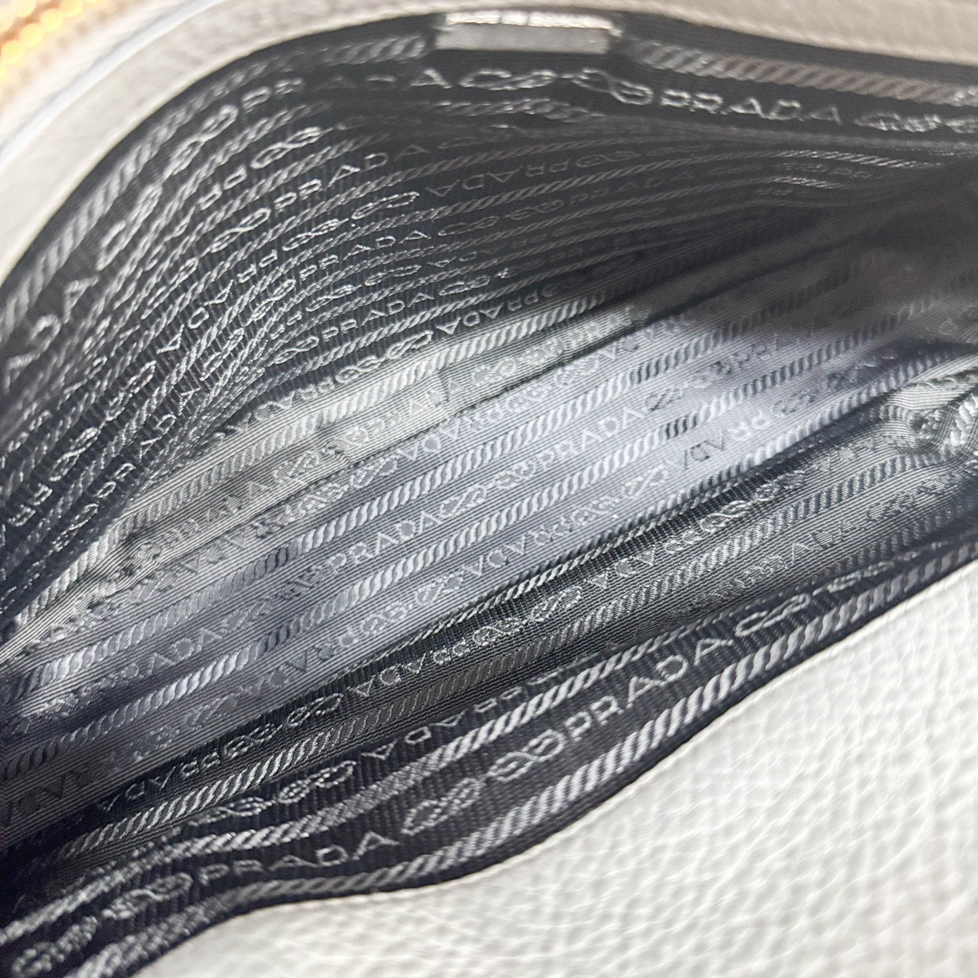 Gray Leather Two Way Bag - Image 11