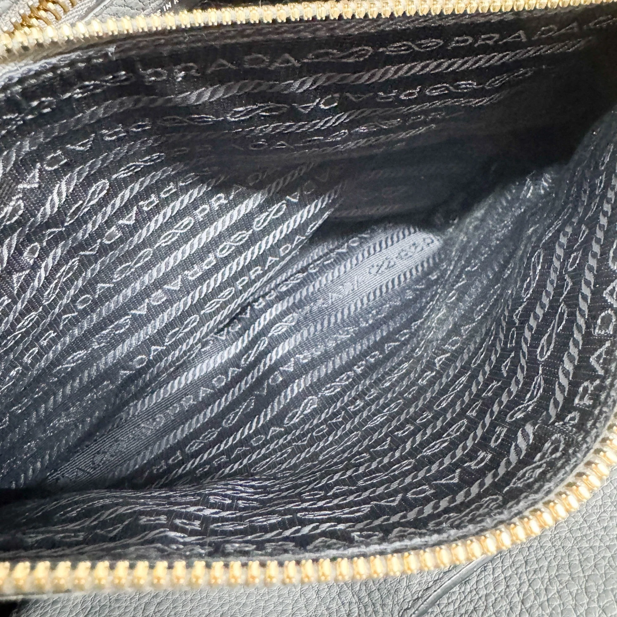 Gray Leather Two Way Bag - Image 15