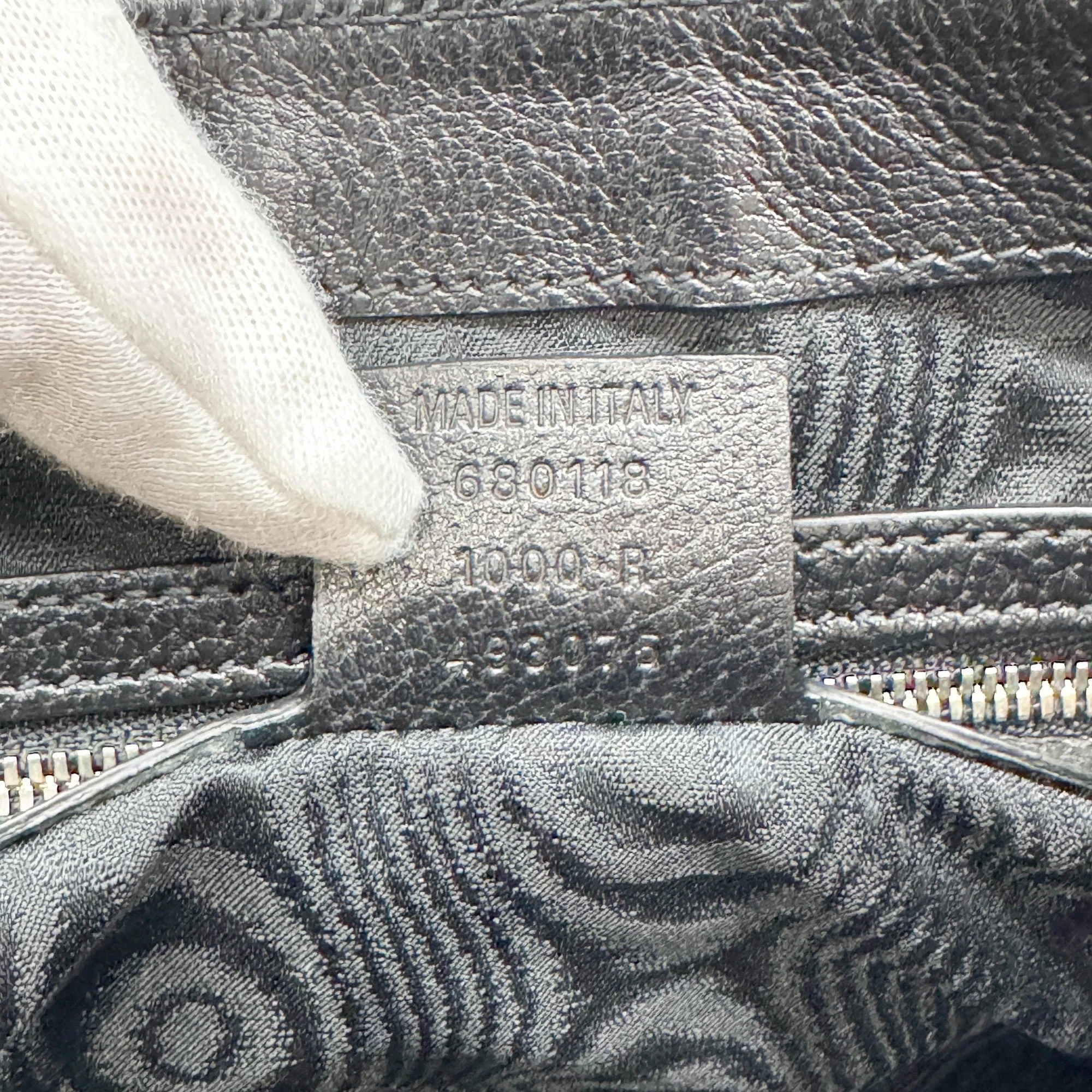 Gucci x Balenciaga Jackie 1961 Ophidia Black BB Canvas Shoulder Bag - Image 17