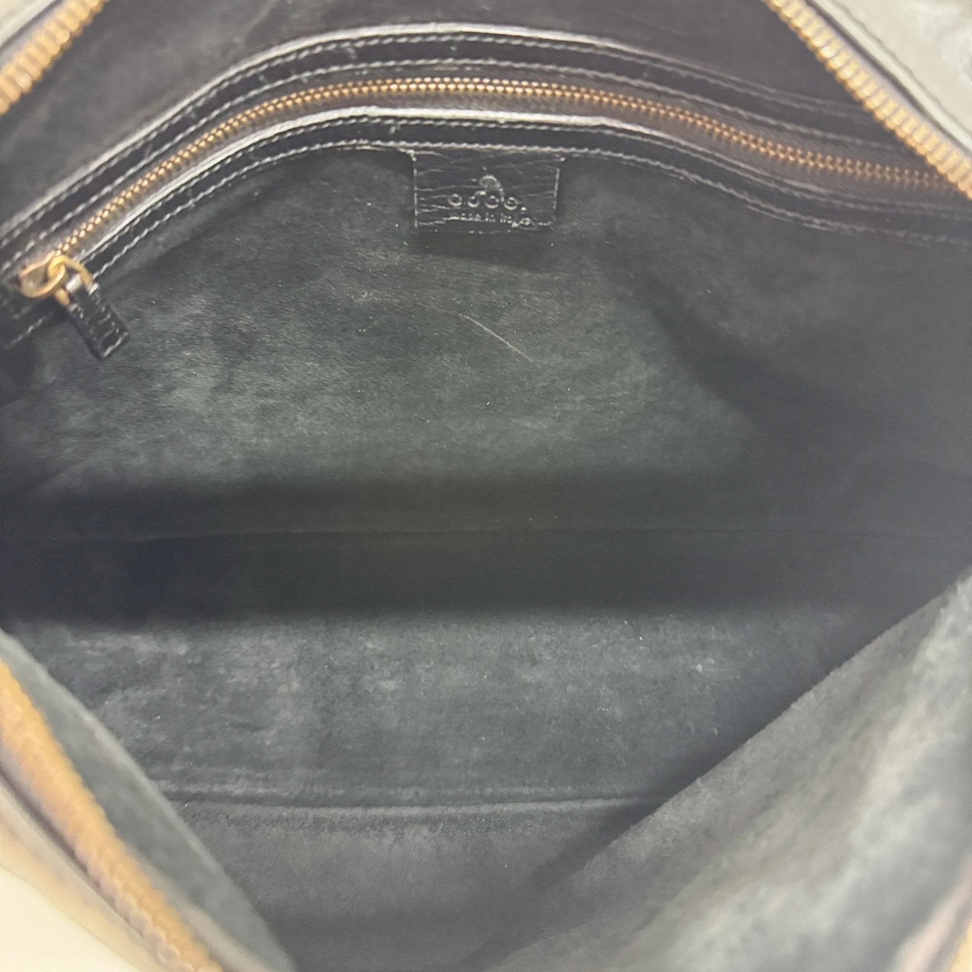 Horsebit Black Shoulder Bag - Image 12