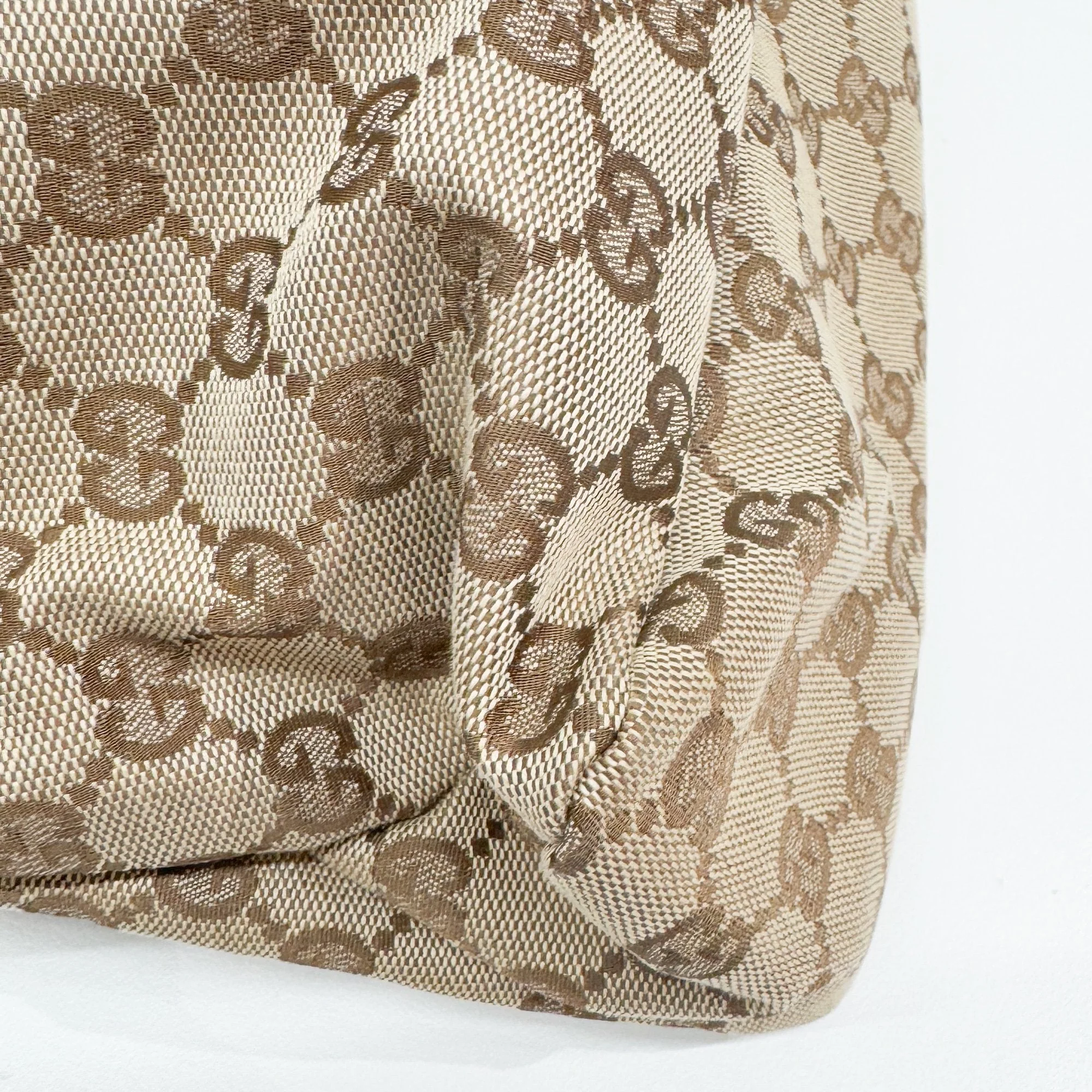 Horsebit Brown GG Canvas Shouder Bag - Image 10