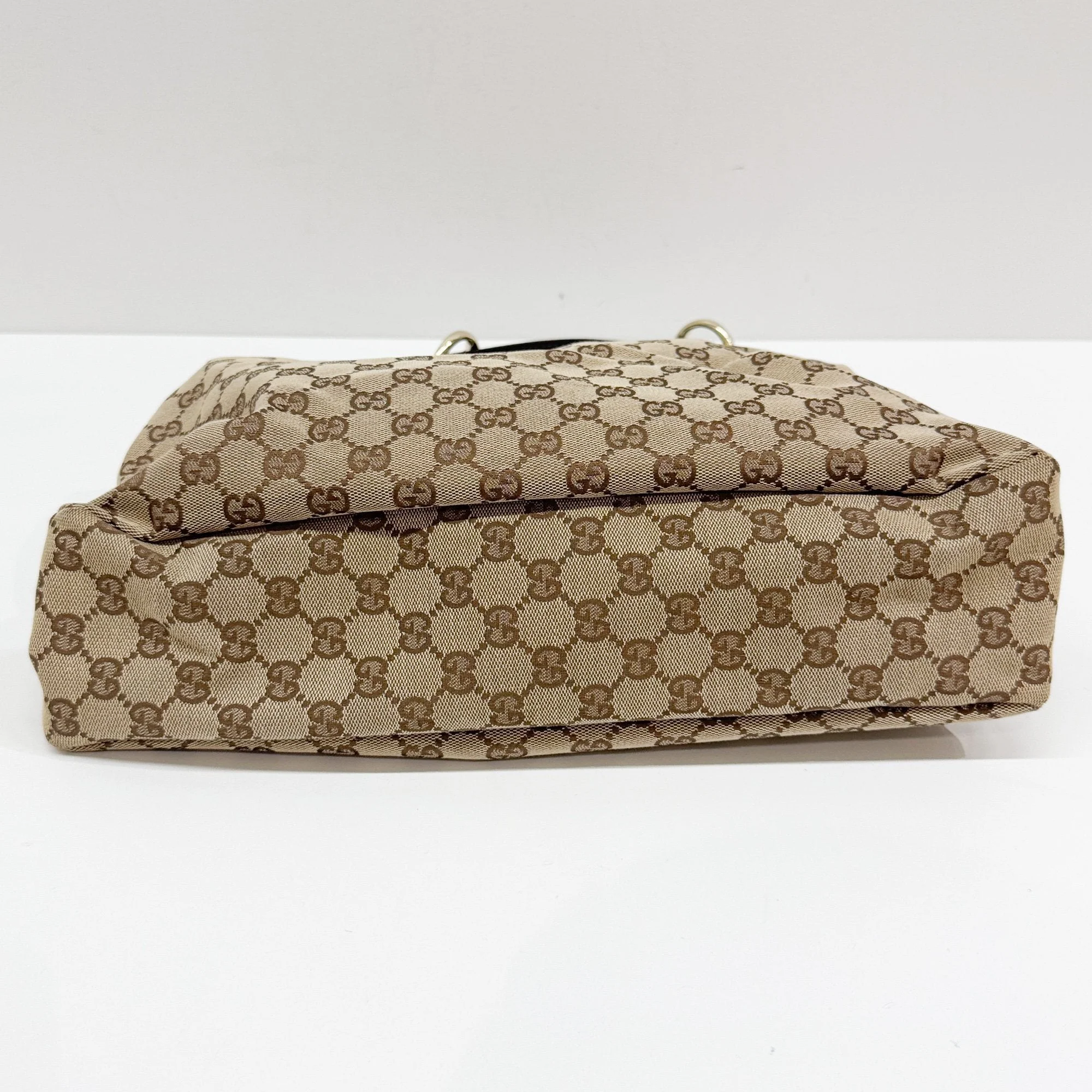 Horsebit Brown GG Canvas Shouder Bag - Image 7