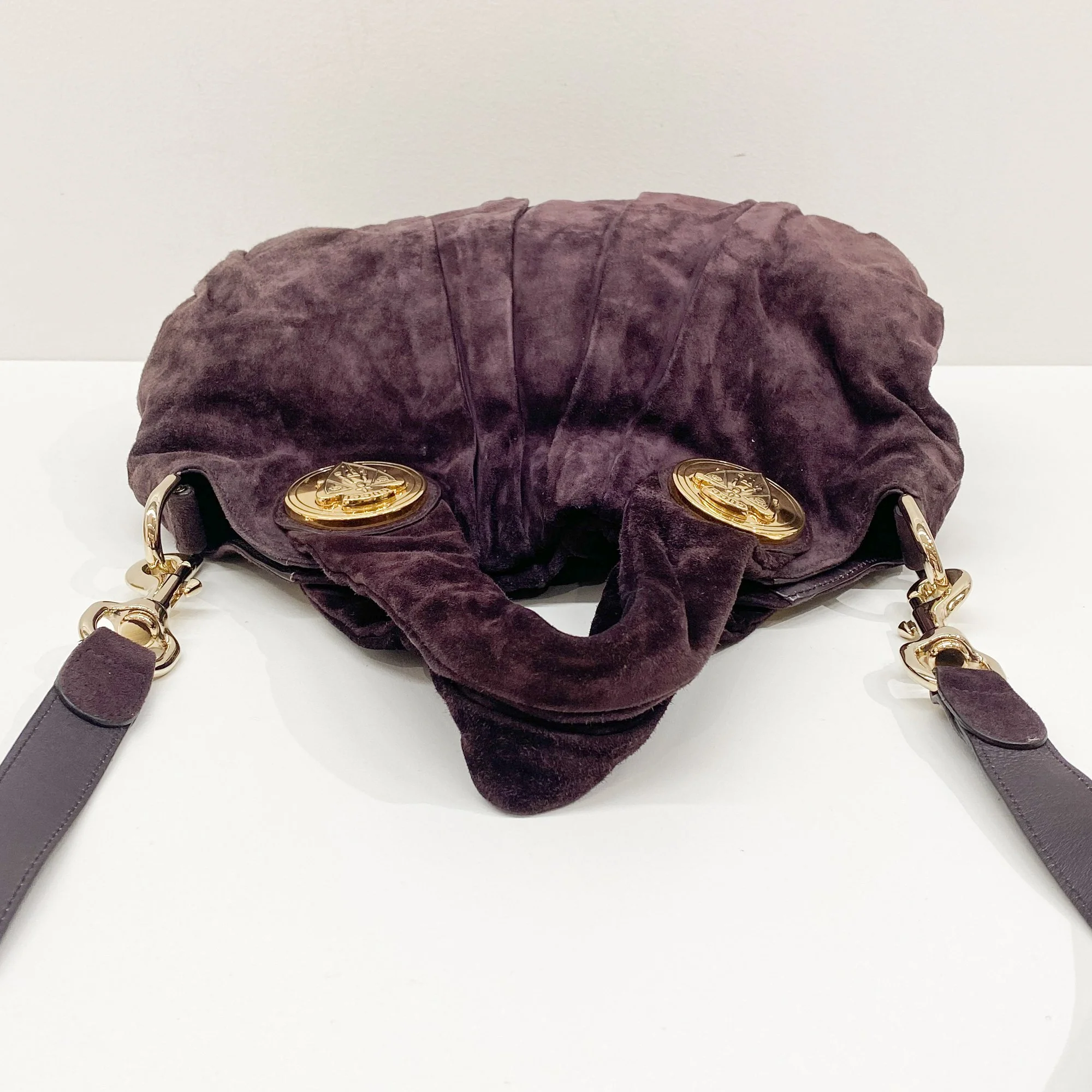 Hysteria Purple Suede Two Way Bag - Image 6
